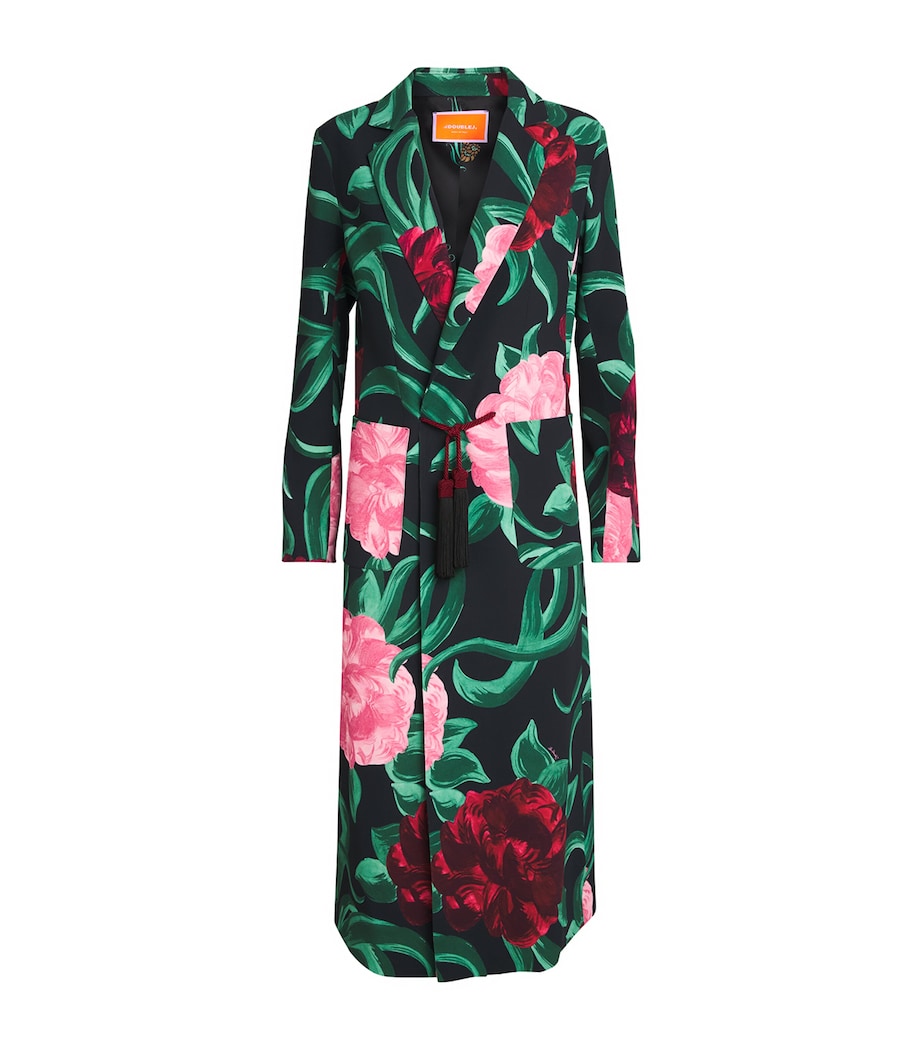Floral Peony Duster Coat BL01PEONY Image 1