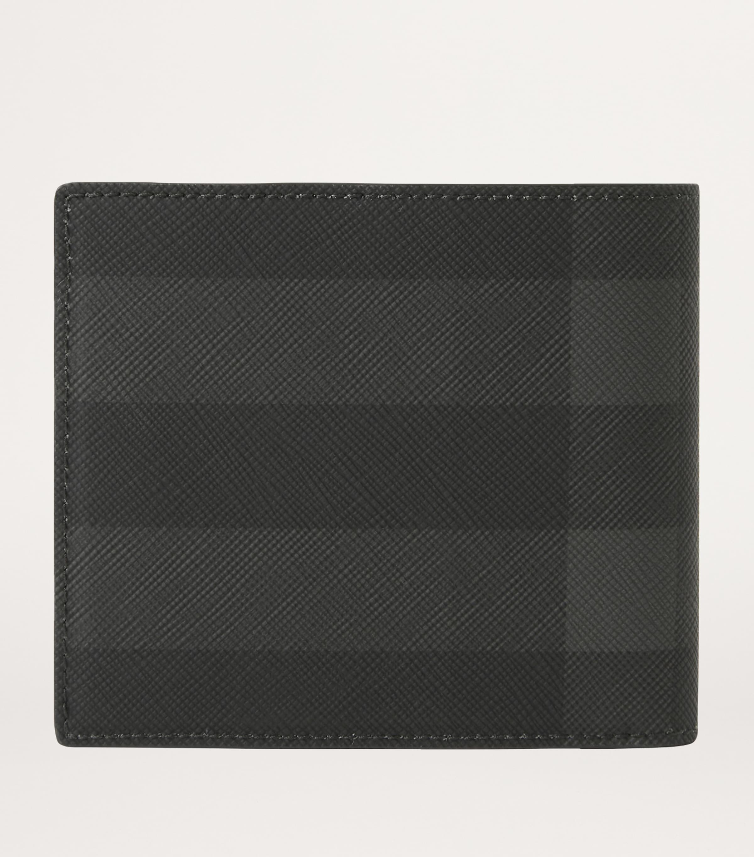 Check Bifold Wallet CHARCOAL Image 3