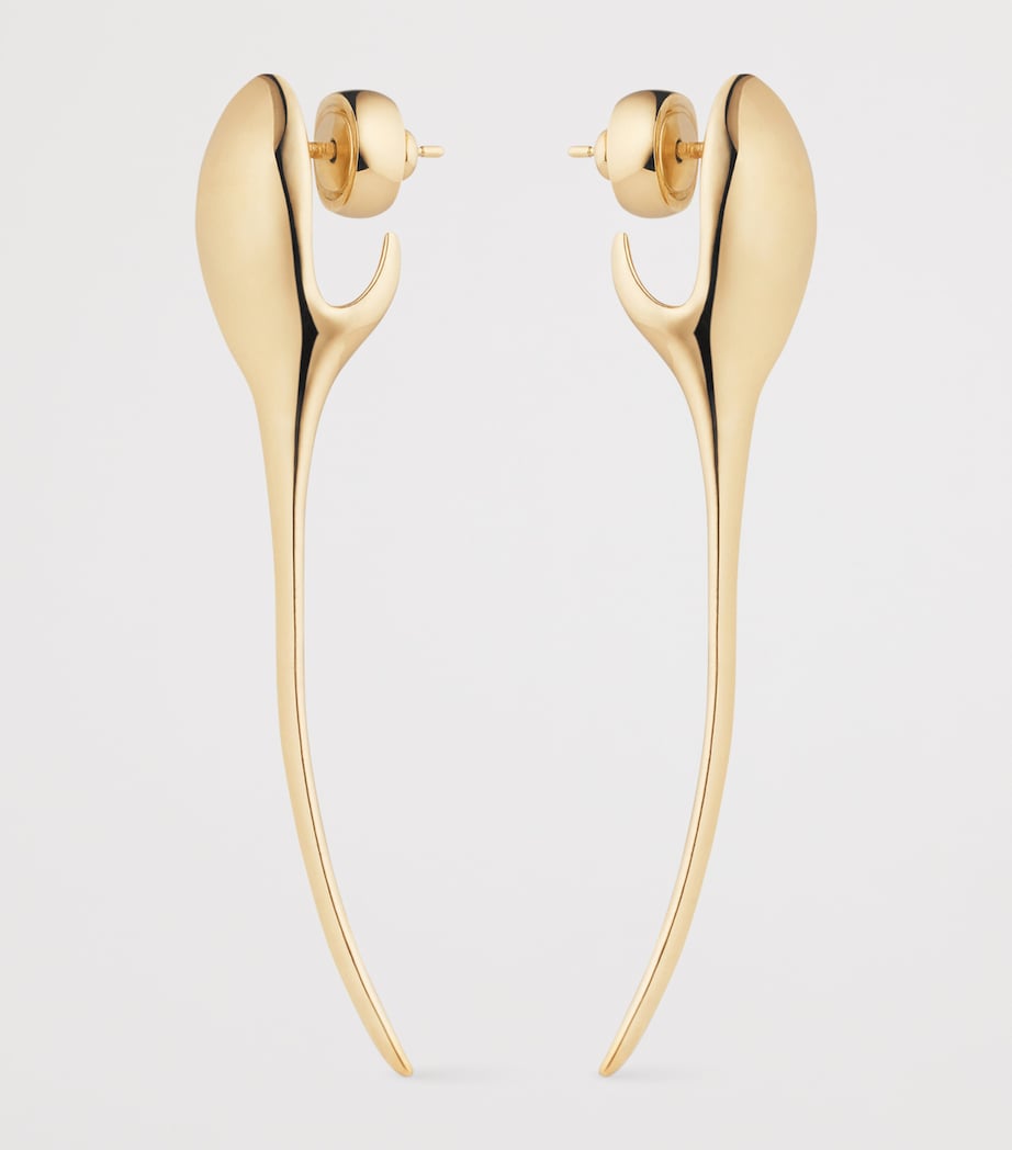 Maple Seed Earrings GOLDEN YELLOW Image 3