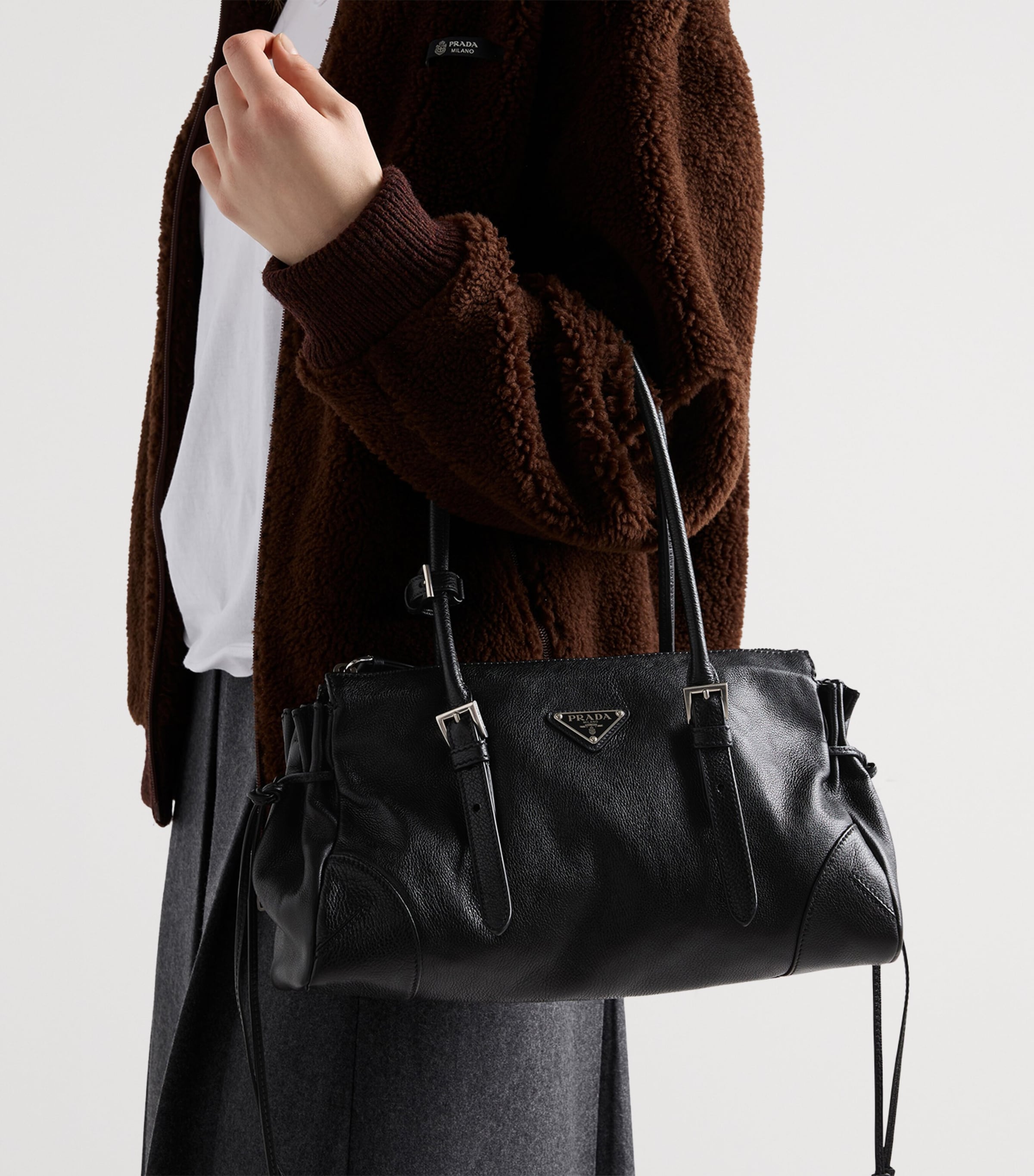 Medium Leather Bonnie Shoulder Bag F0002 Image 2