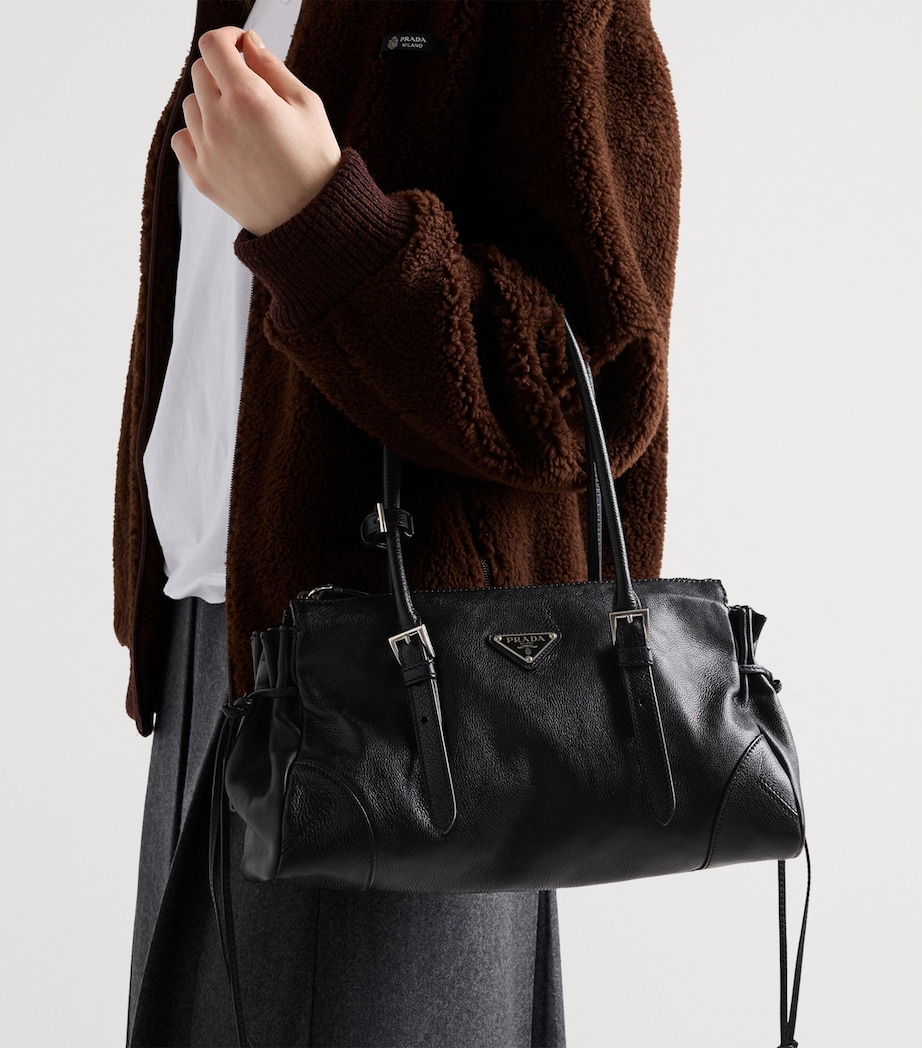 Medium Leather Bonnie Shoulder Bag F0002 Image 2