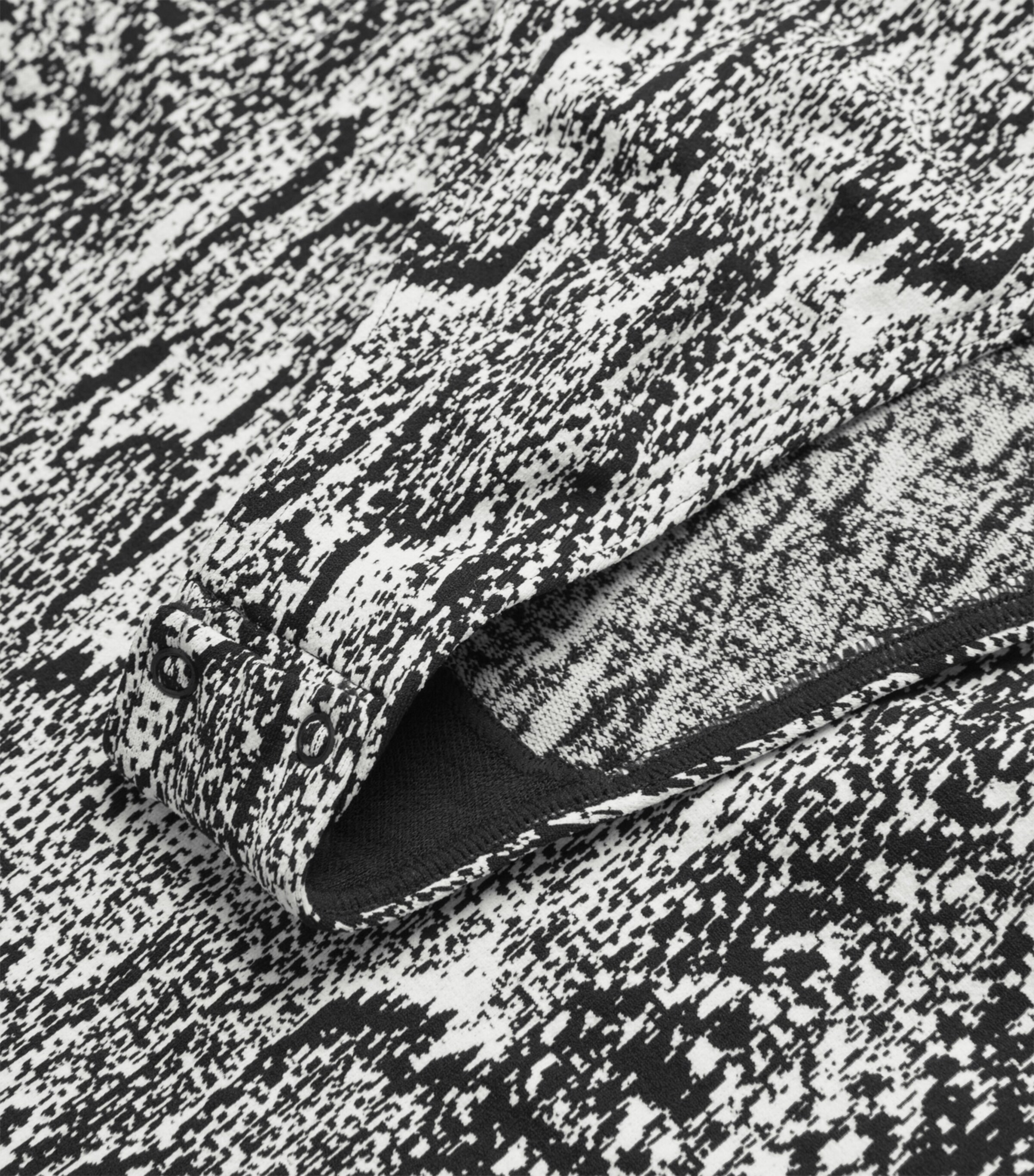 Seamless Python Bodysuit 8222 WHITE BLAC Image 4