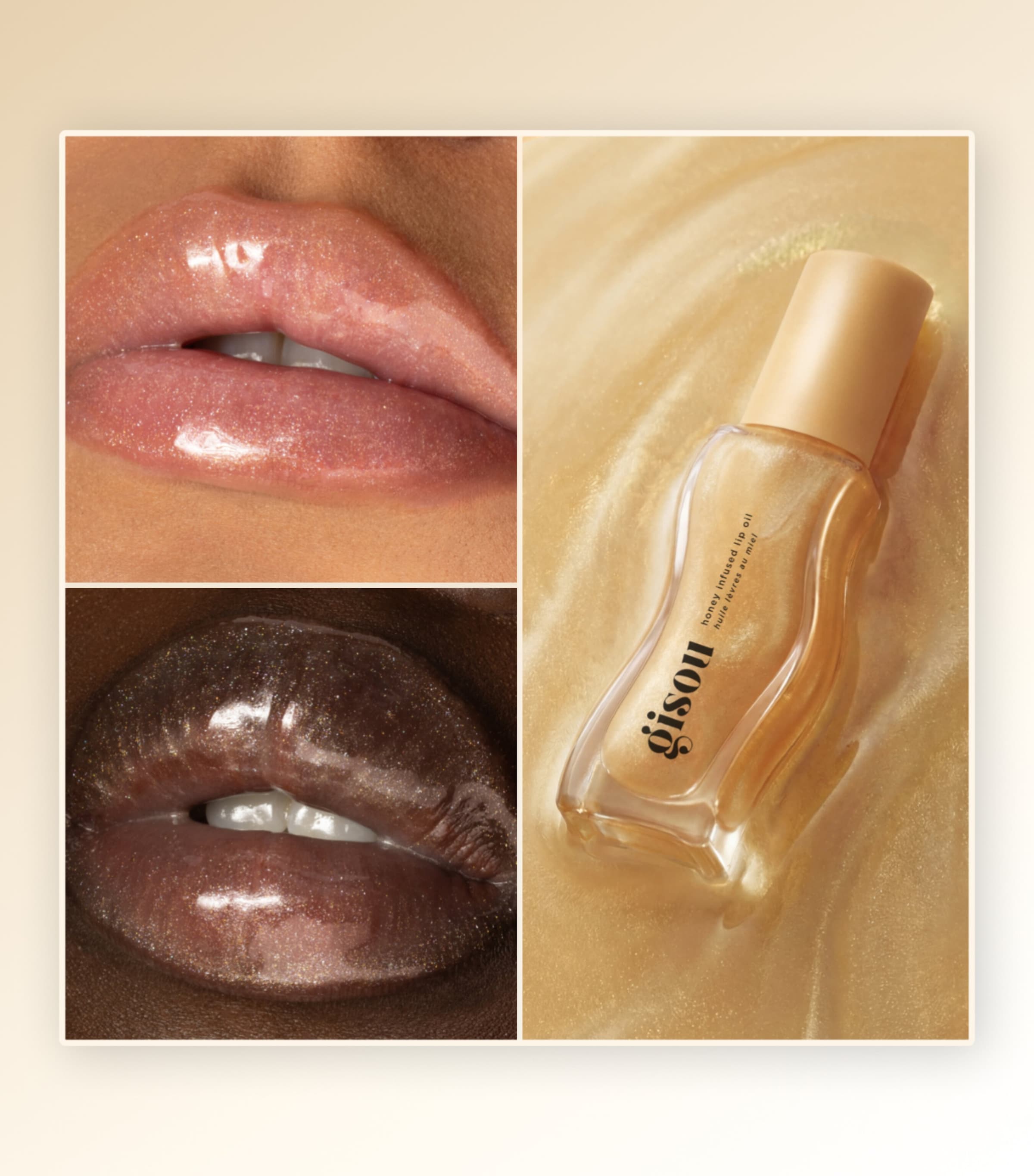 Gisou Honey Infused Lip Oil Pineapple Pout Image 4
