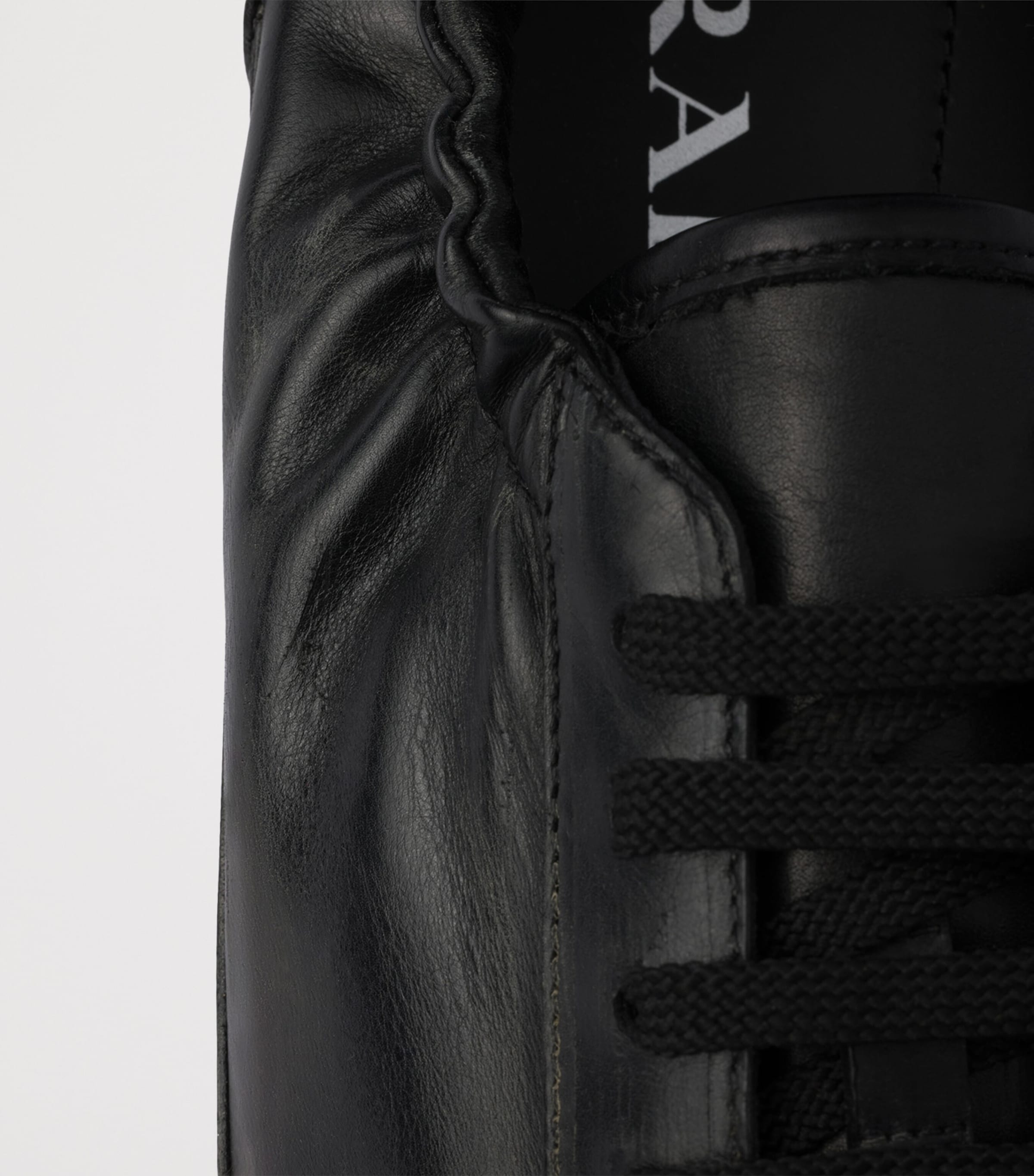 Leather Collapse Sneakers F0002 Image 6