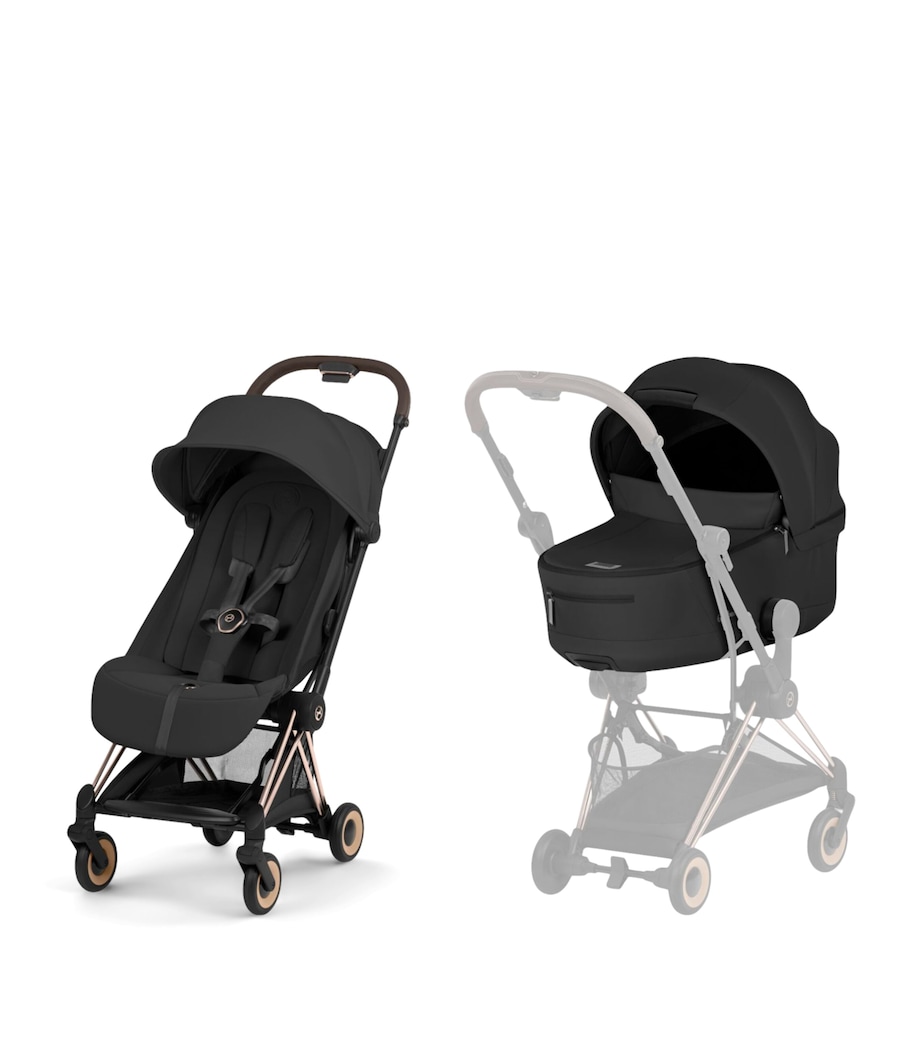 Cybex Coya Stroller with Carrycot Sepia Black Image 1