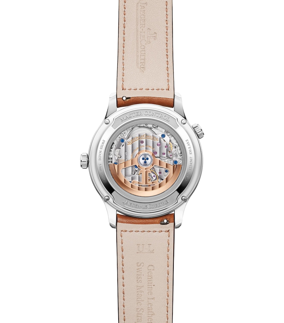 Stainless Steel Master Control Geographic Watch 40mm STAINLESS STEEL Image 3