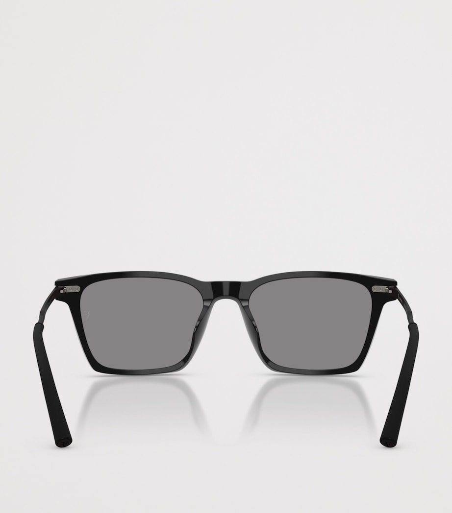 Oliver Peoples R-19 Pillow Sunglasses Black Image 4