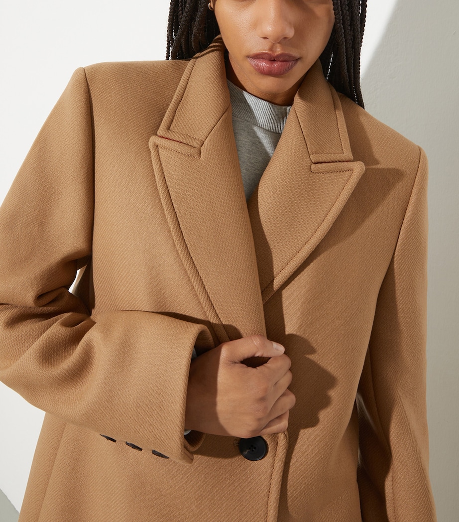 Wool-Blend Overcoat CAMEL Image 5