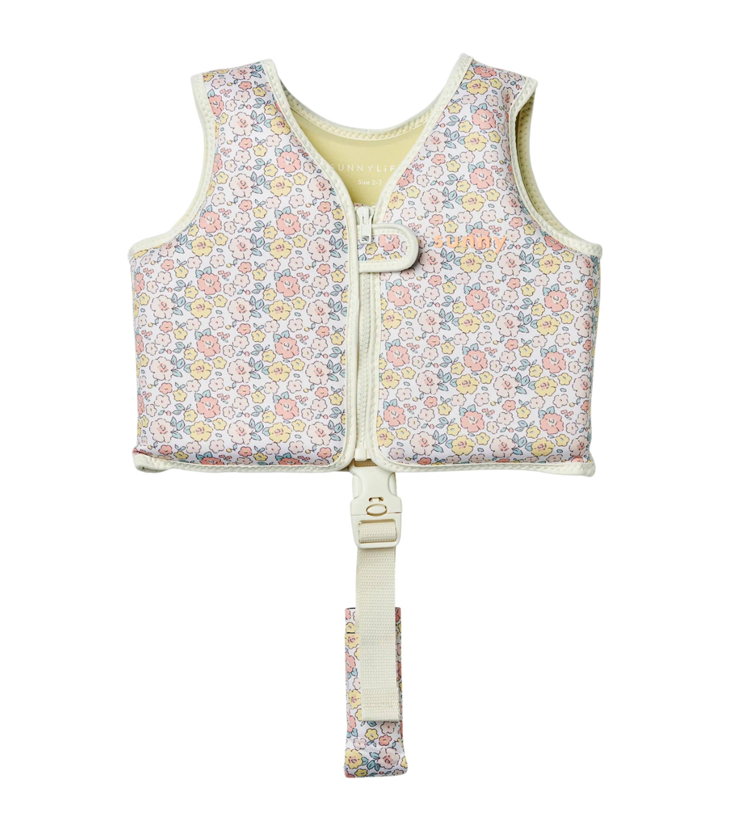 Sunnylife Kids Into the Garden Swim Vest (24-36 Months) Multicolour Image 1