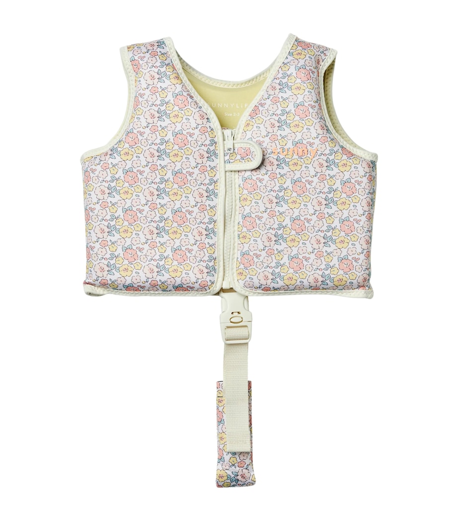 Sunnylife Kids Into the Garden Swim Vest (24-36 Months) Multicolour Image 1