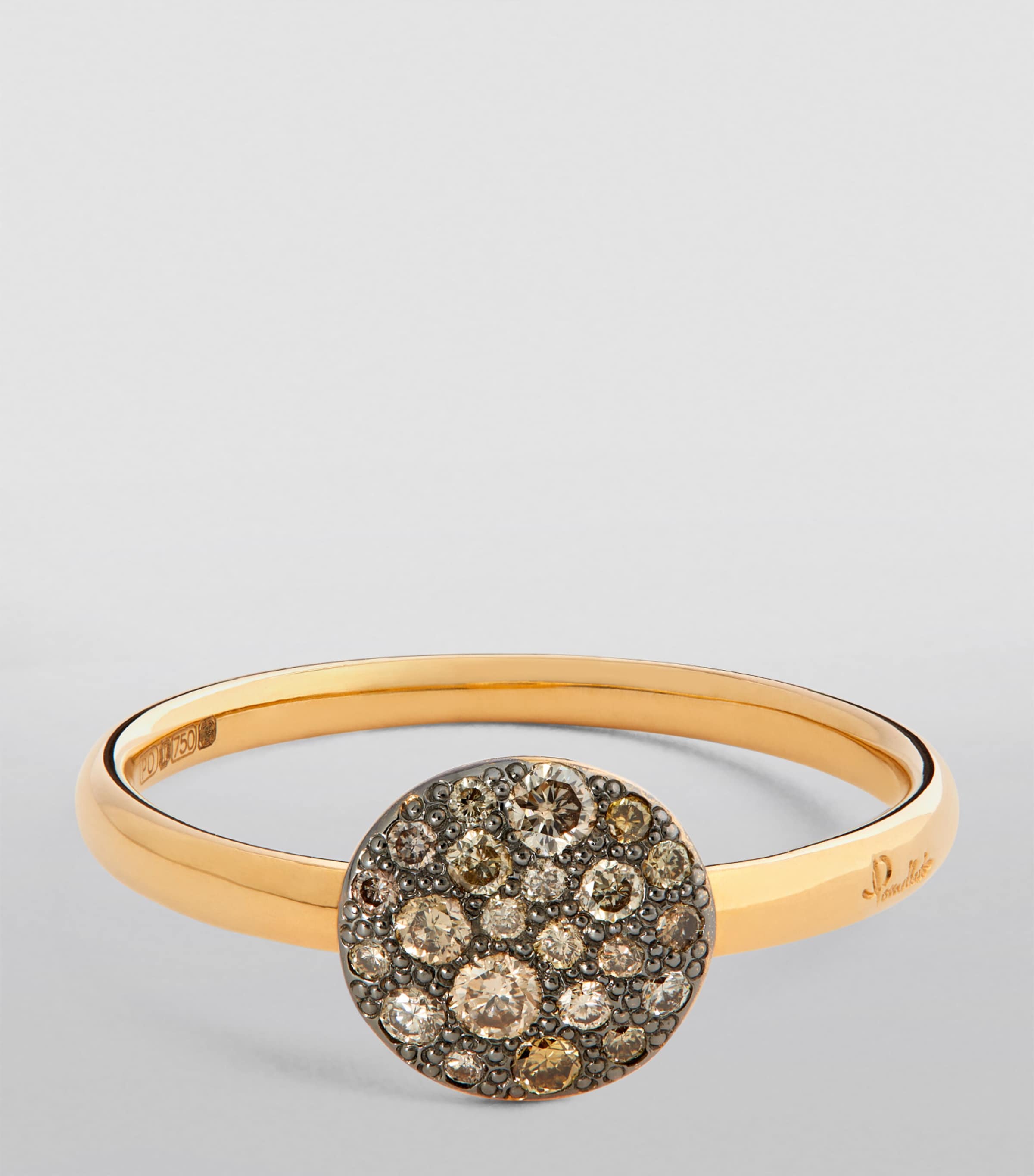 Rose Gold and Diamond Sabbia Ring DBR00 Image 3