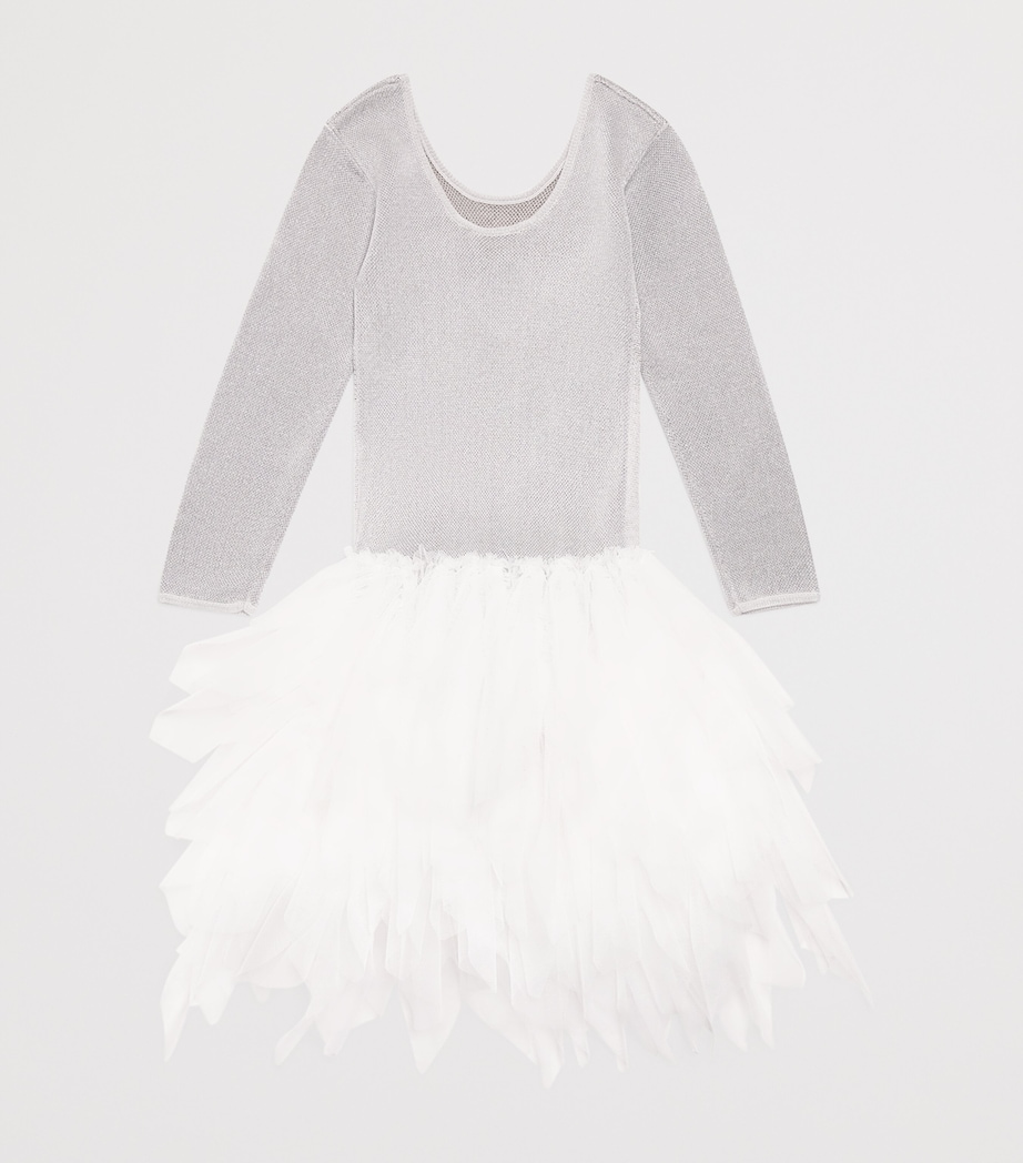 Tulle-Skirt Swan Dress (3-14+ Years) 925SILVER Image 2
