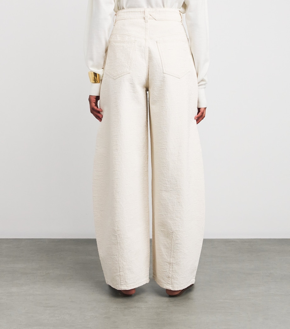 Le De-Nîmes Ovalo Jeans 110 OFF-WHITE Image 4