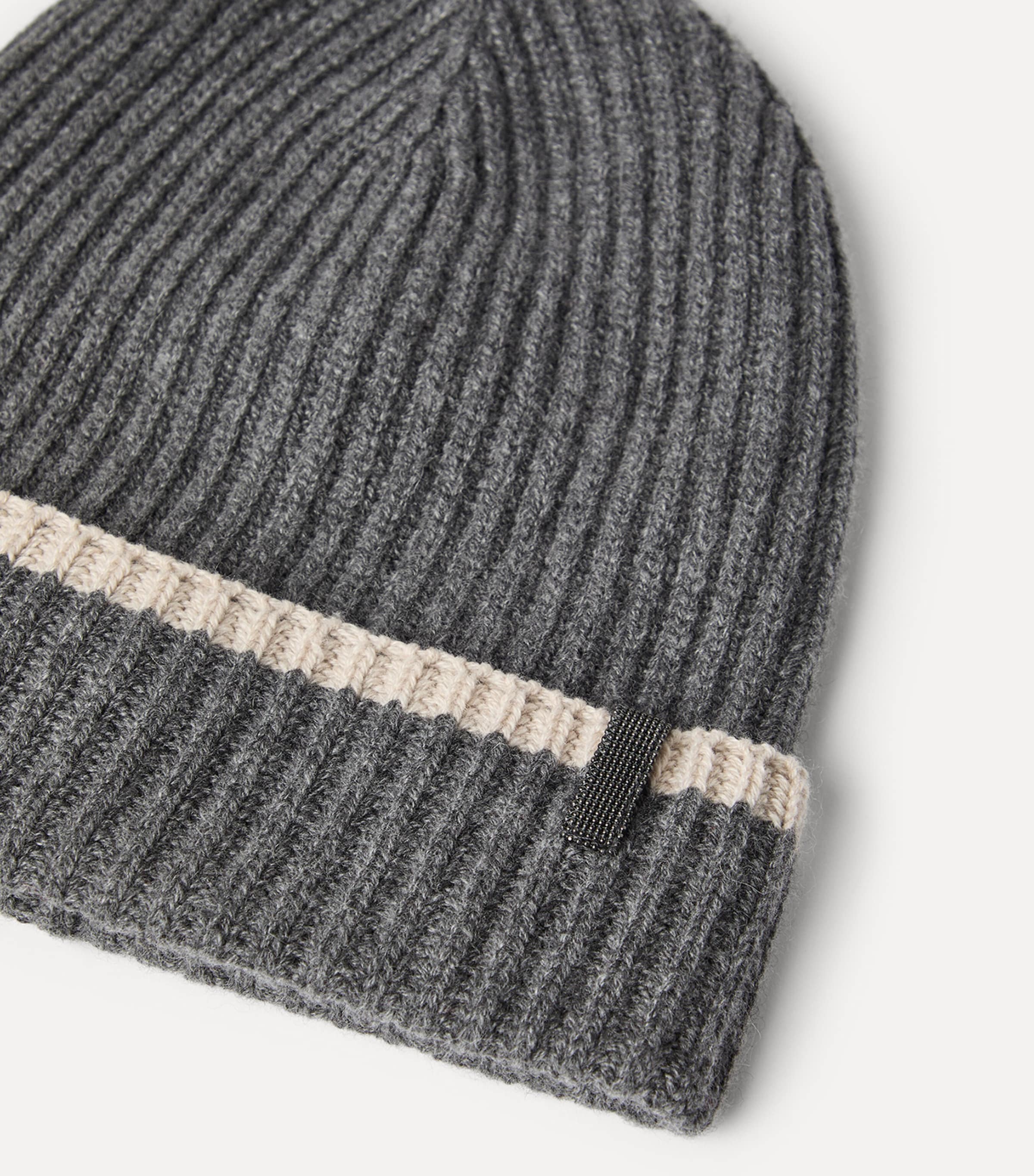 Brunello Cucinelli Cashmere Monili Beanie Image 3