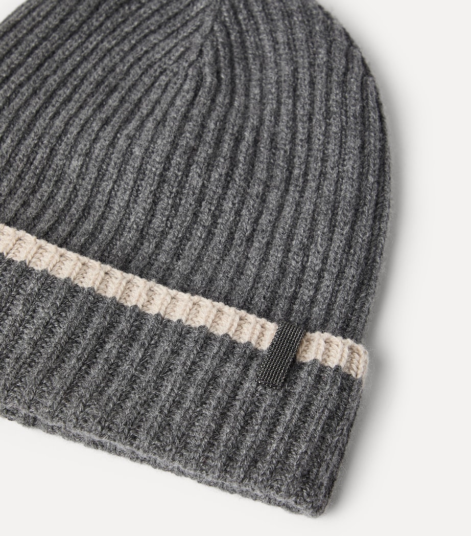 Brunello Cucinelli Cashmere Monili Beanie Image 3
