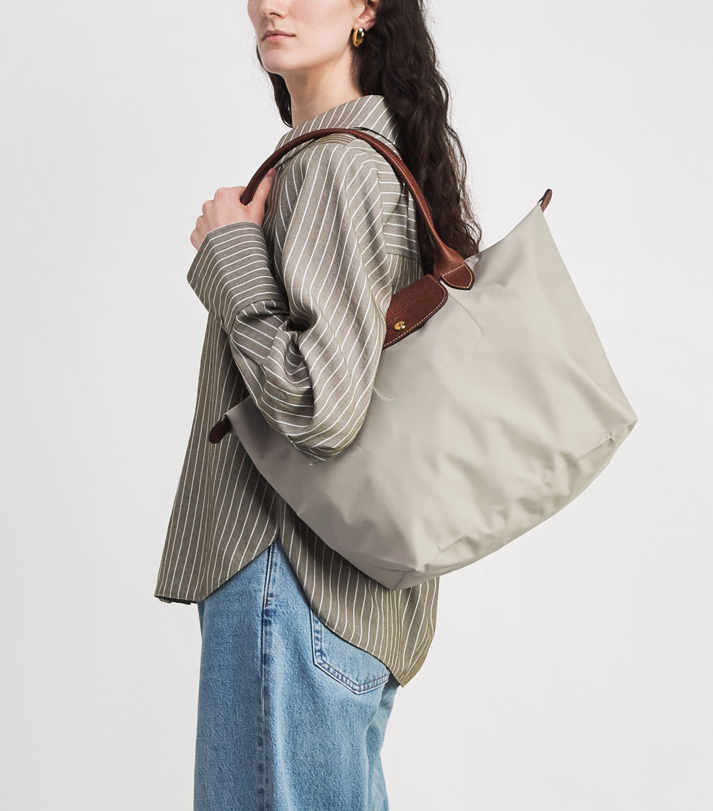 Le Pliage Original Shoulder Bag 349 PEBBLE Image 2