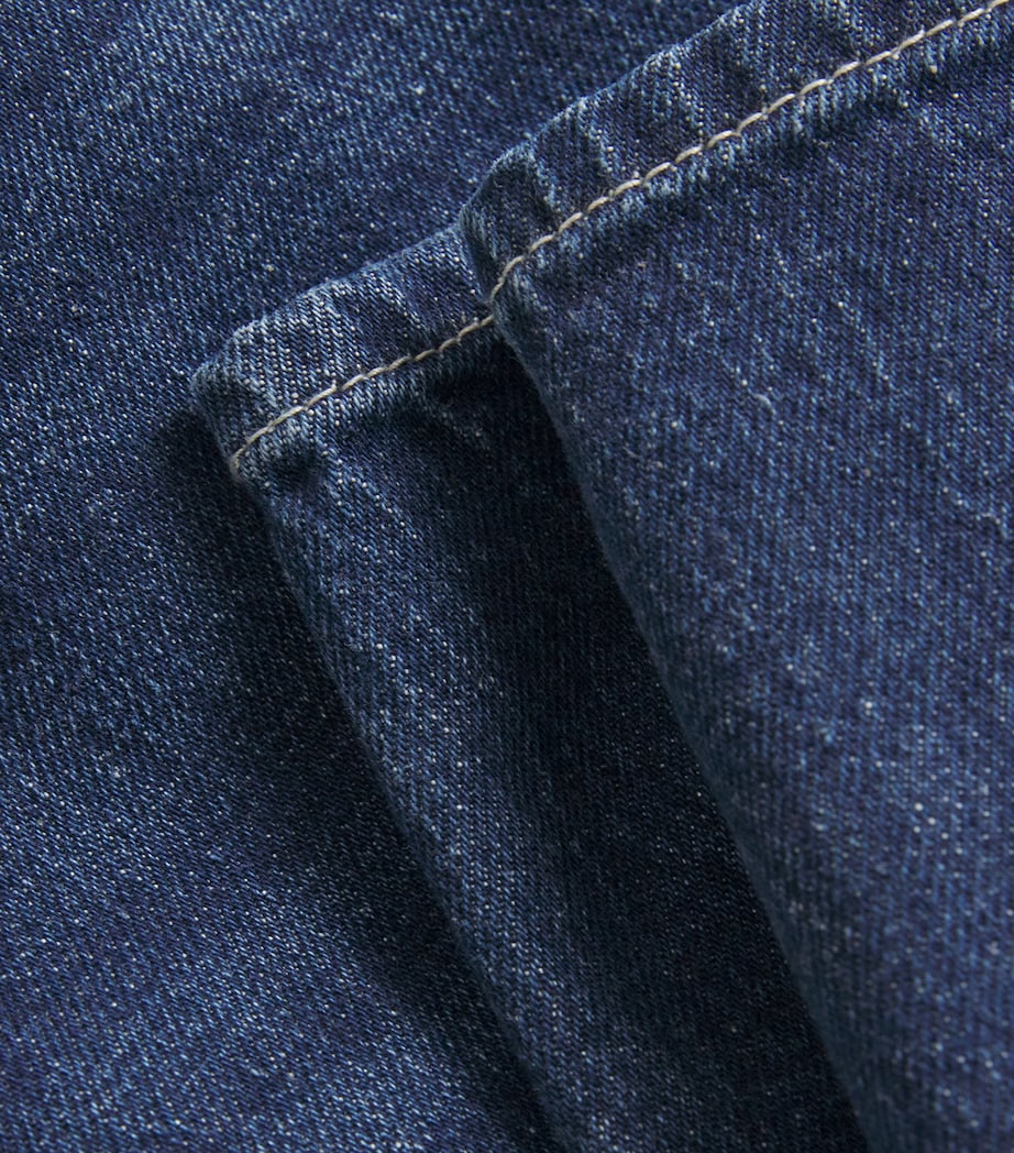 Bonnie Curvilinear Barrel-Leg Jeans OCEANDRIFT Image 5