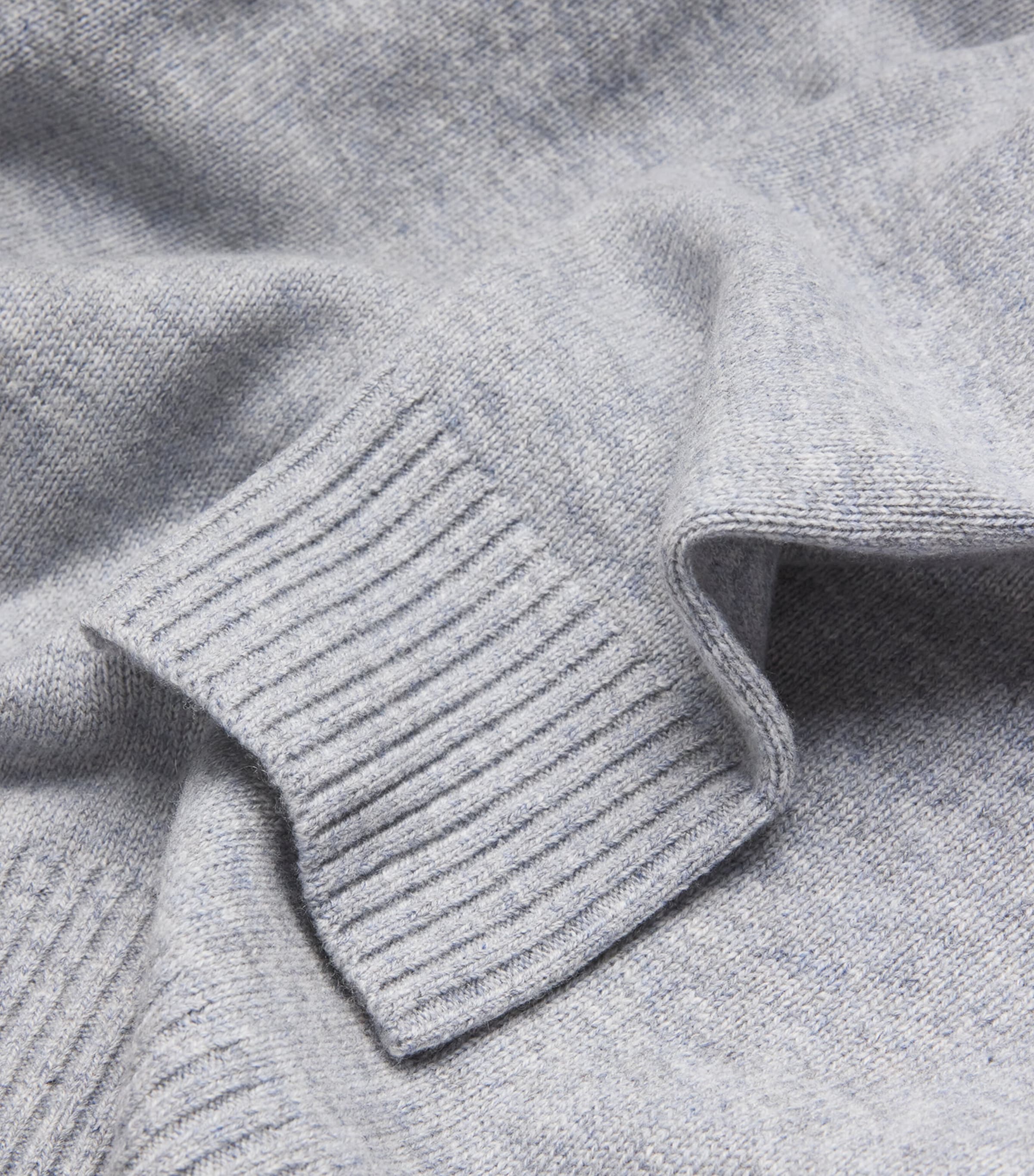 Cashmere-Wool Sweater STONE Image 5