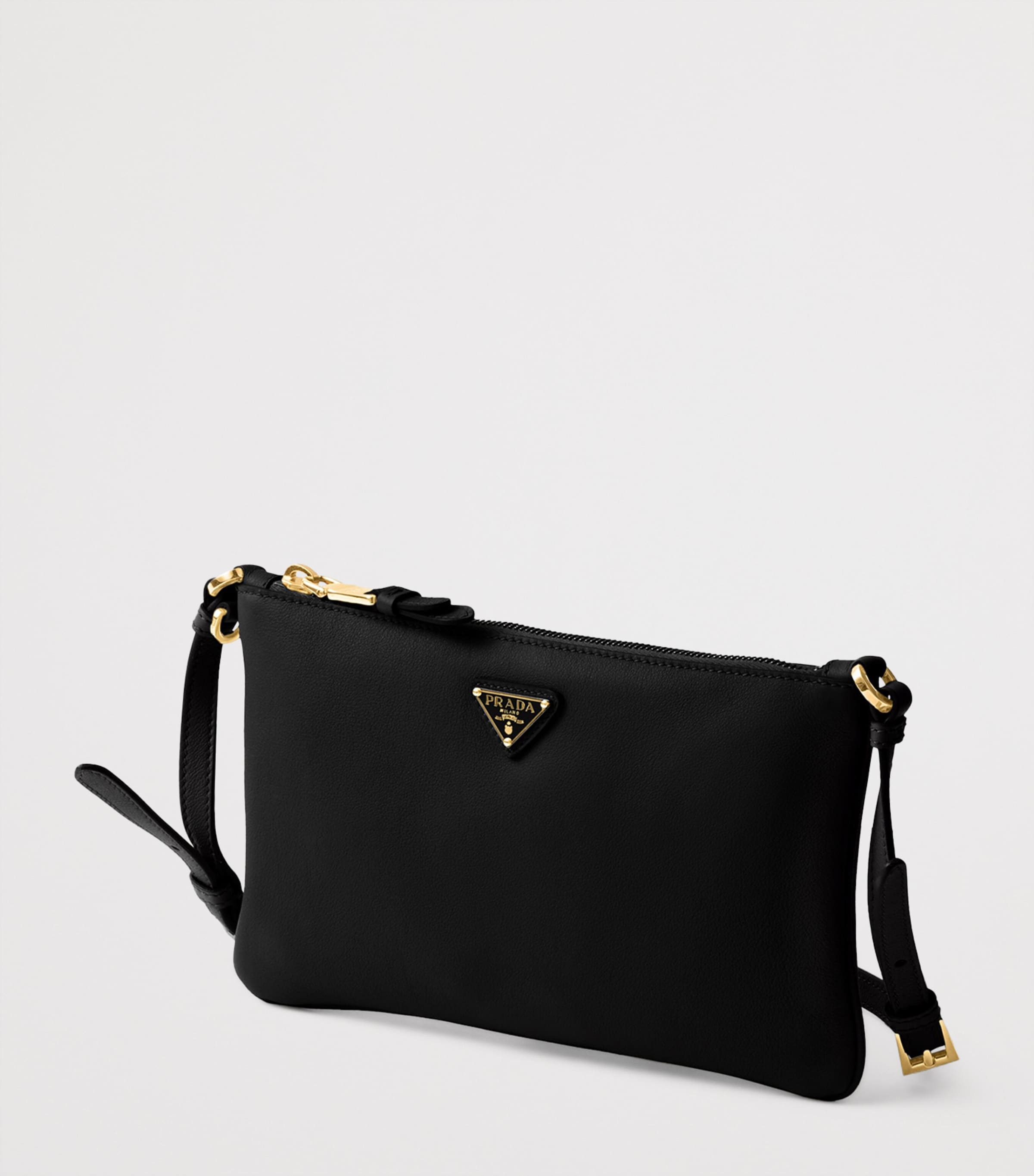 Leather Triangle Pouch F0002 Image 2