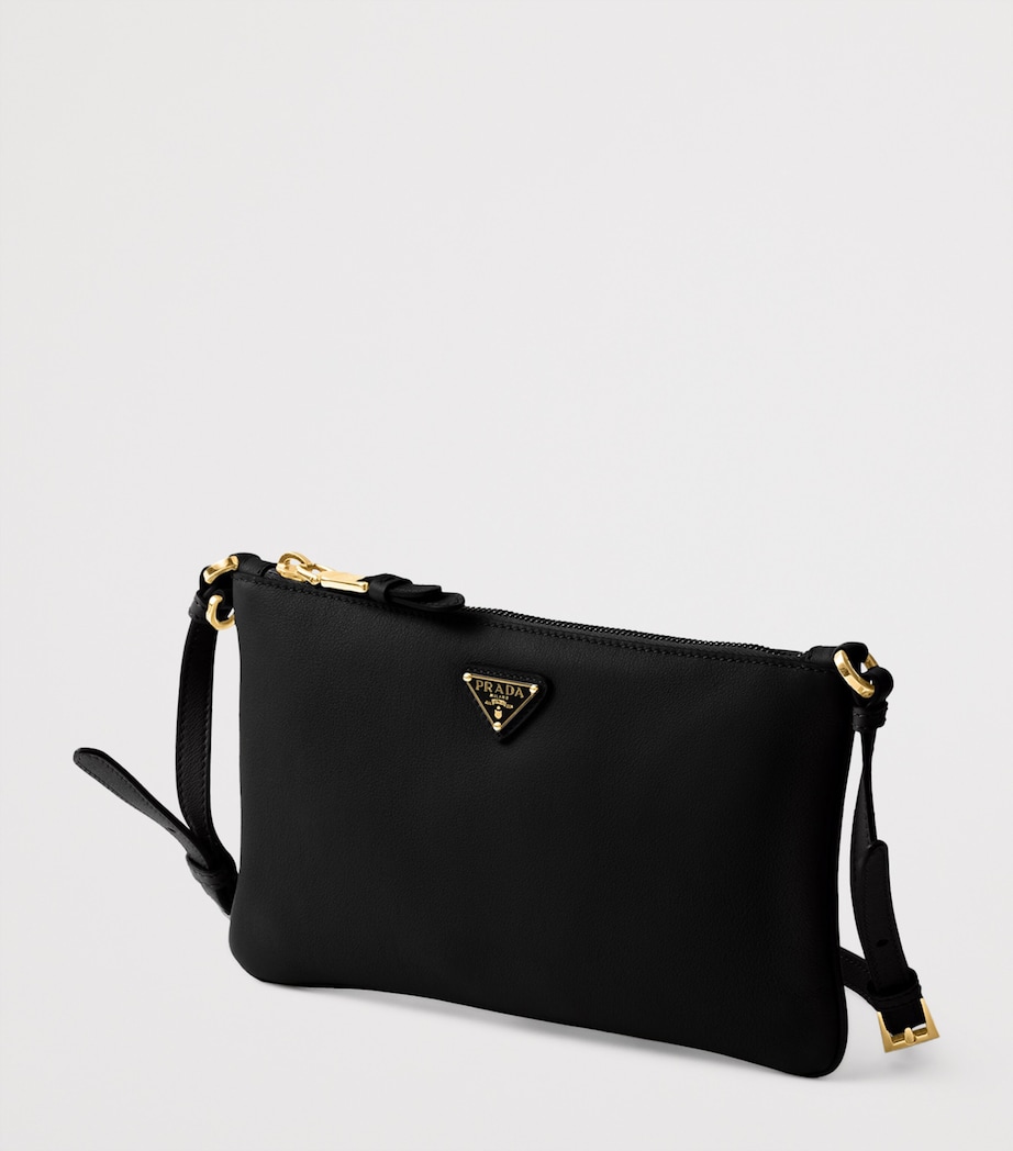 Leather Triangle Pouch F0002 Image 2