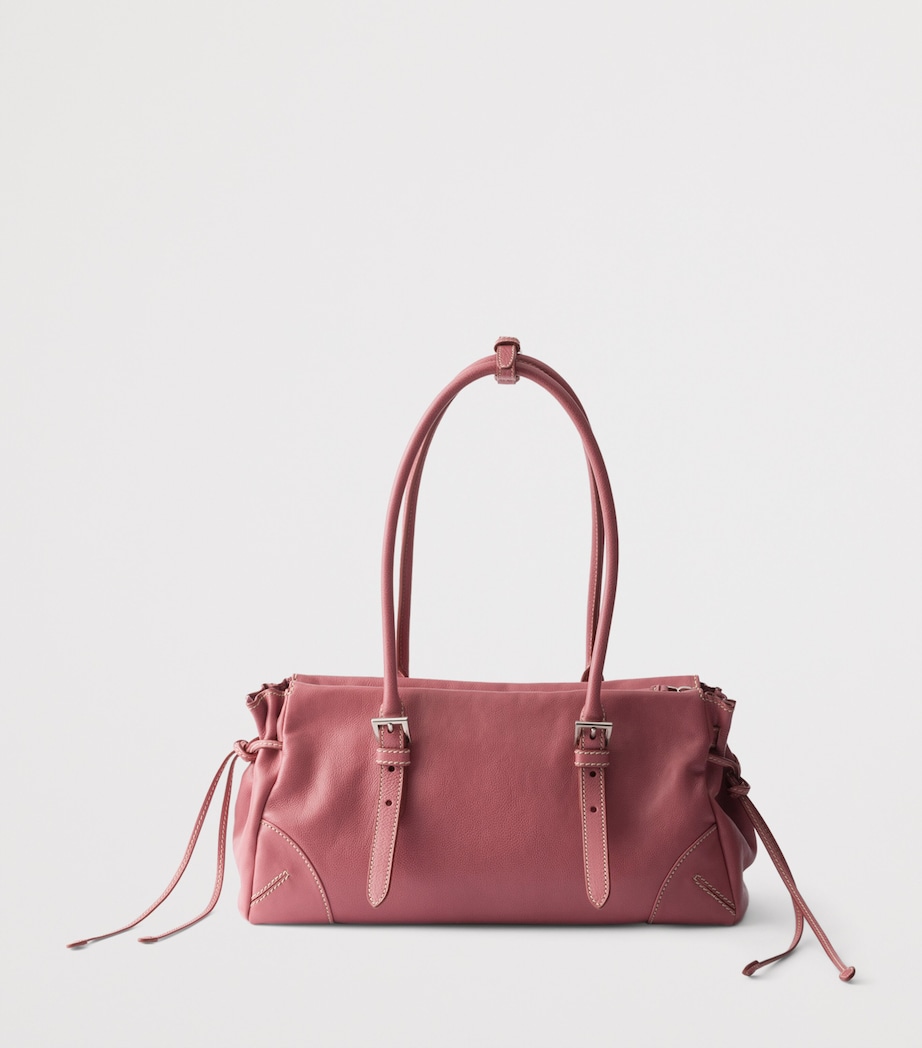 Medium Leather Bonnie Shoulder Bag F0025 Image 4