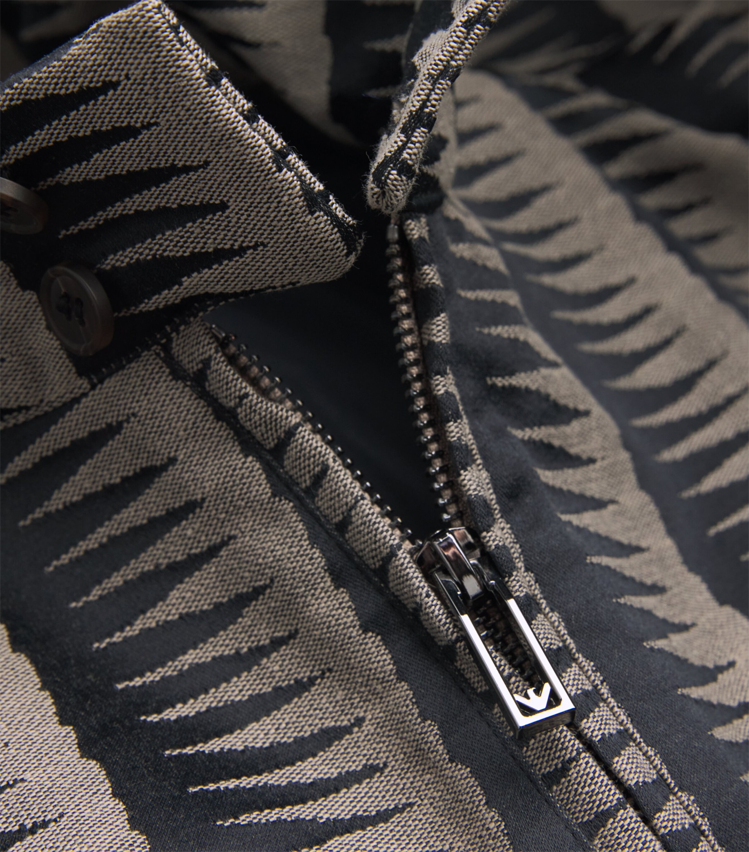 Emporio Armani Mens Jacquard Jacket Image 6