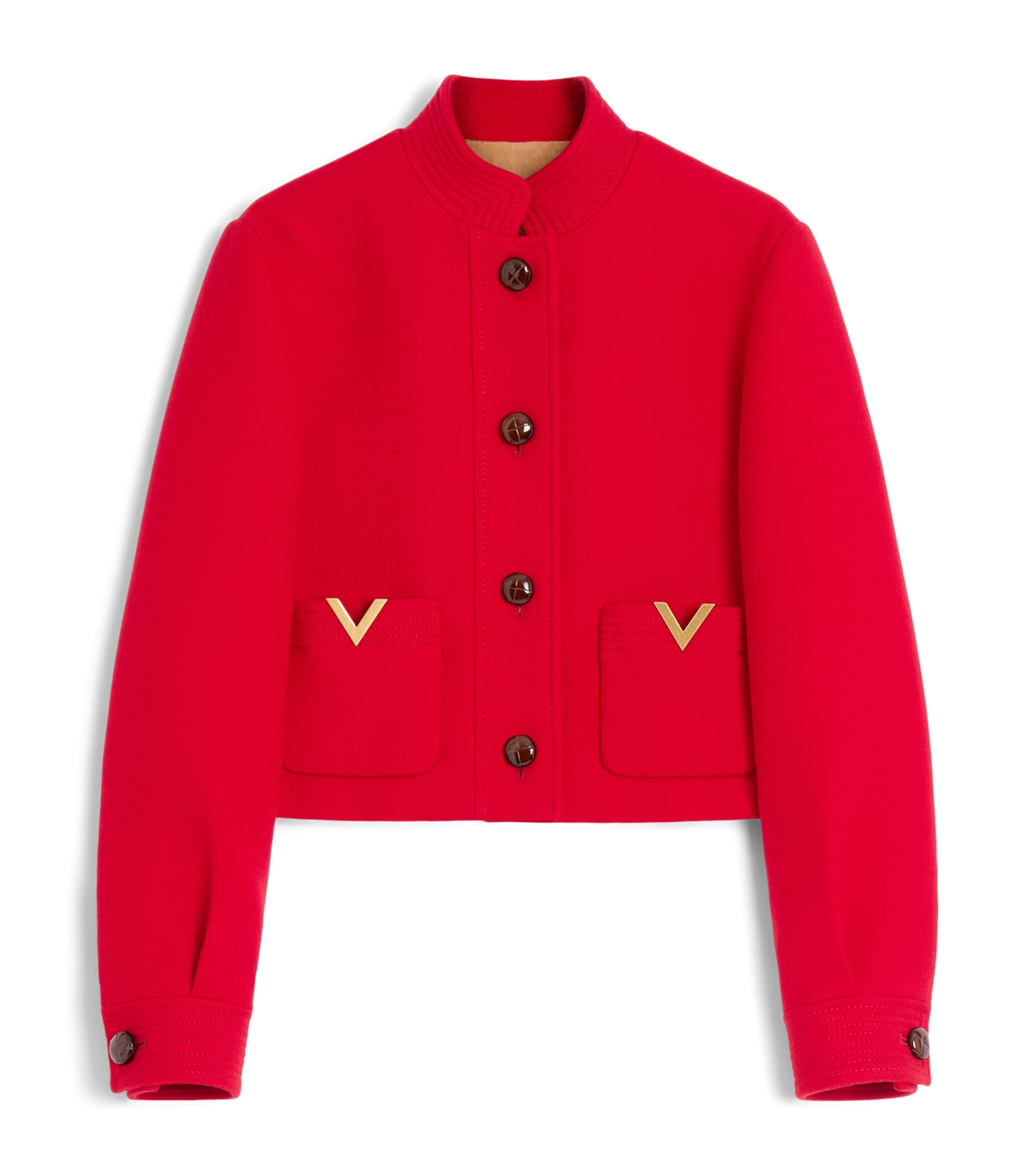 Wool-Silk Pea Coat 257 Image 1