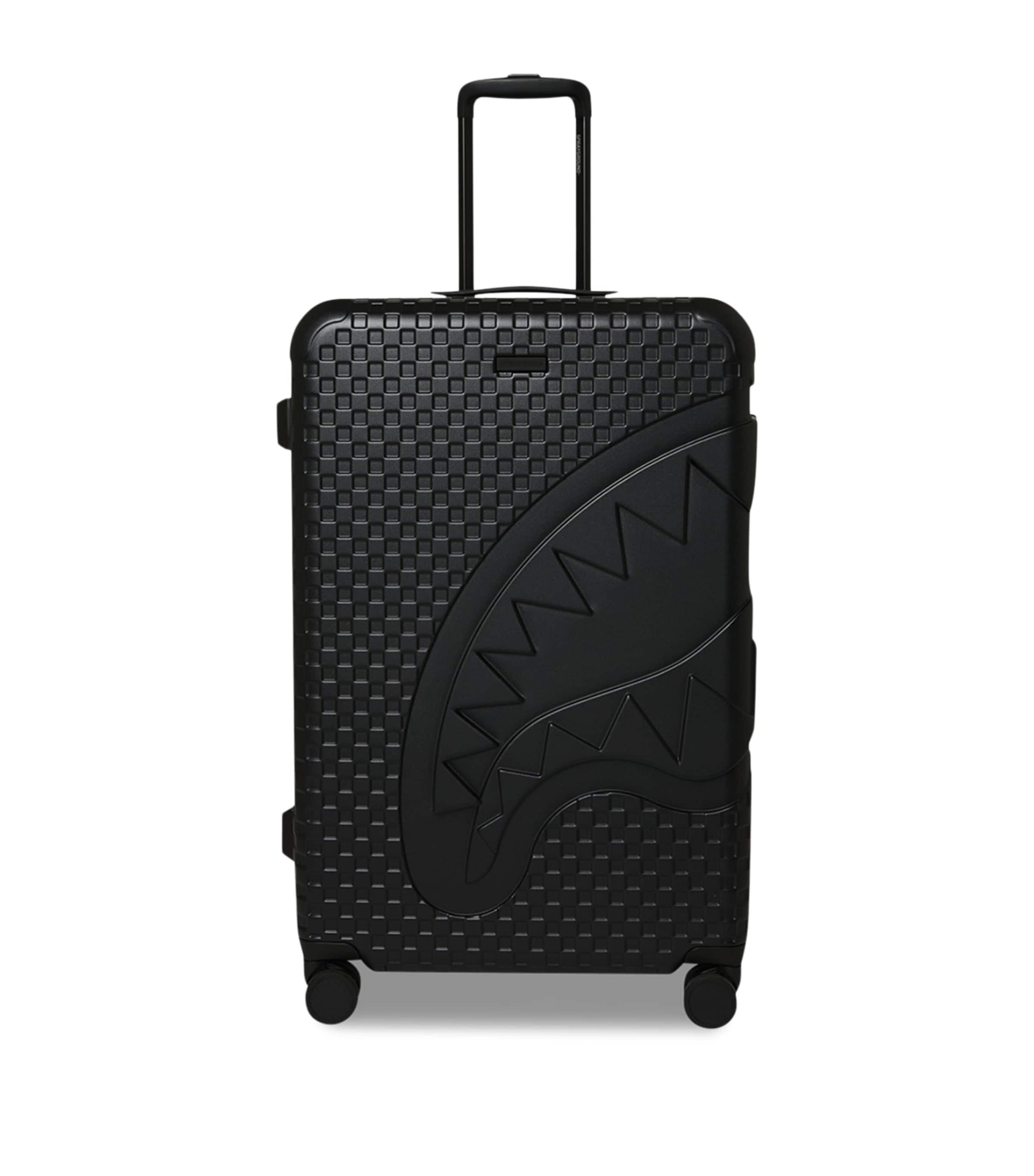 Sprayground The Sharkitecture Check-In Suitcase (75cm) Black Image 1