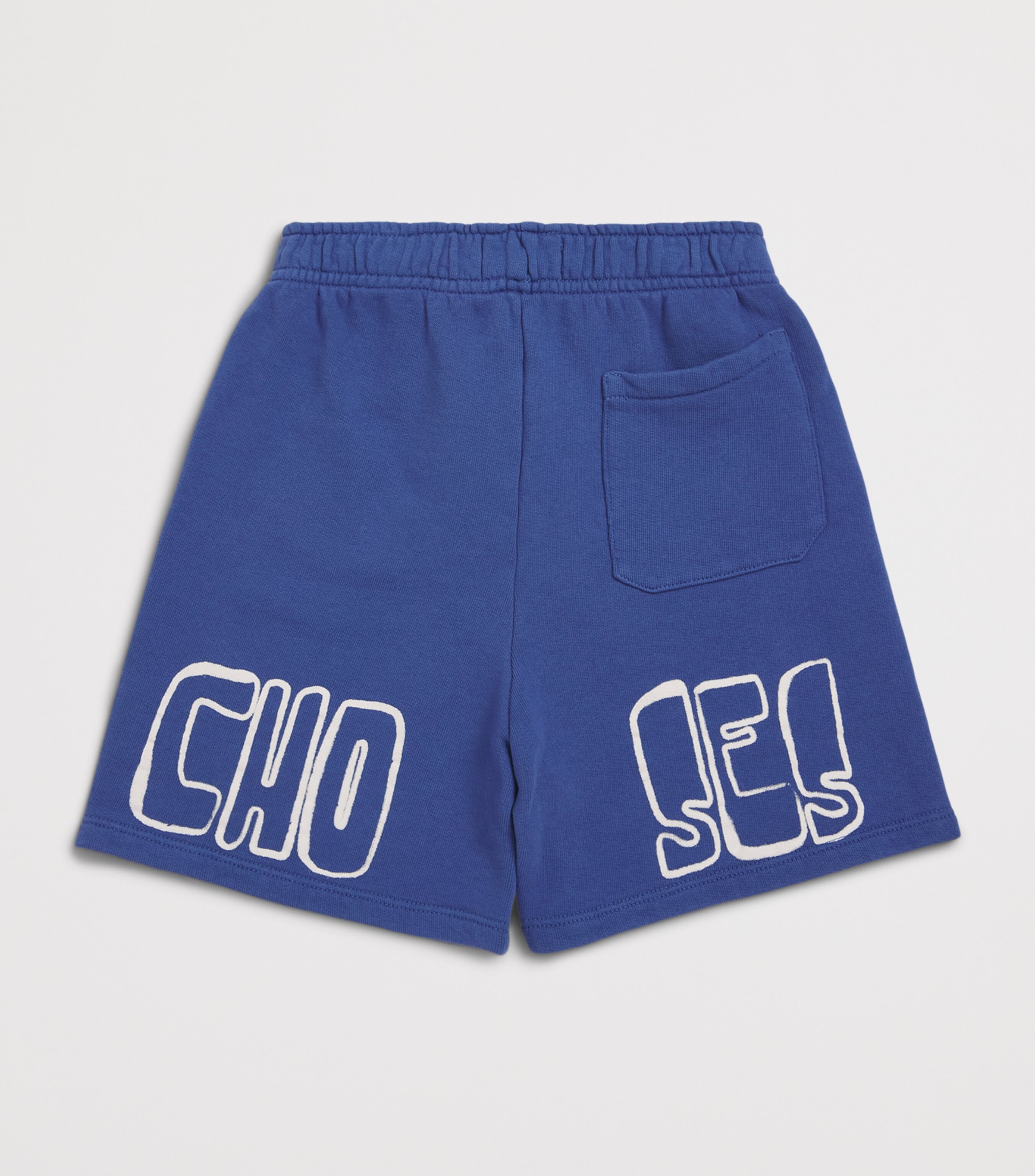 Bobo Choses Cotton Logo Sweatshorts (4-5 Years) Navy Blue Image 2