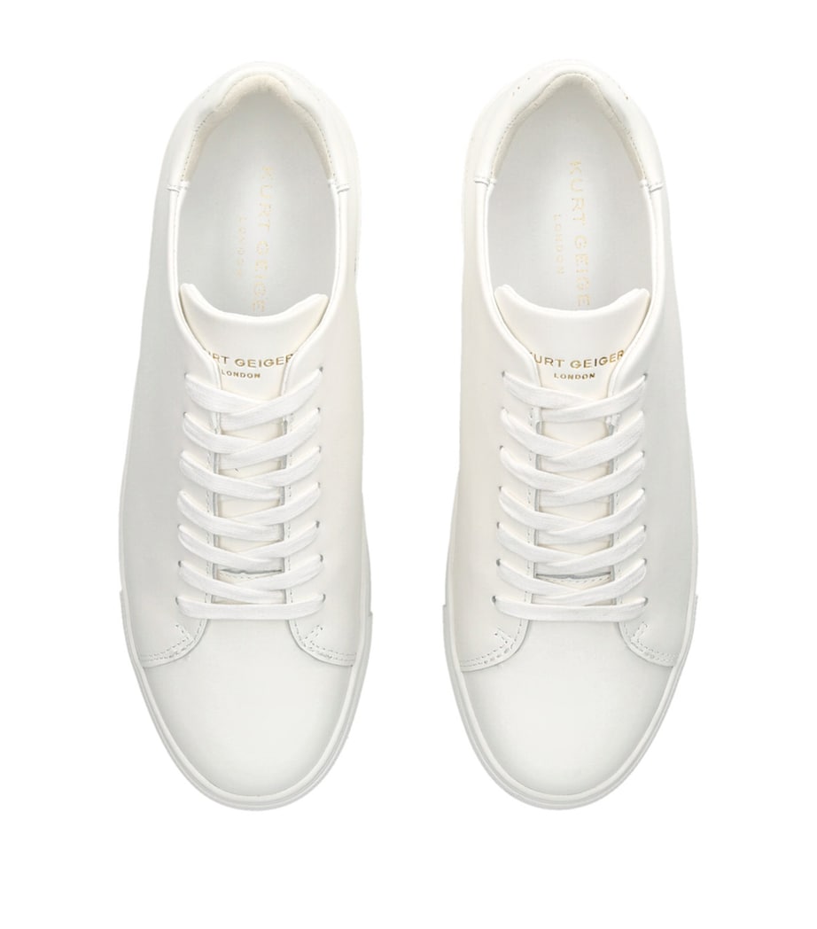 Leather Lennon Sneakers WHITE Image 4