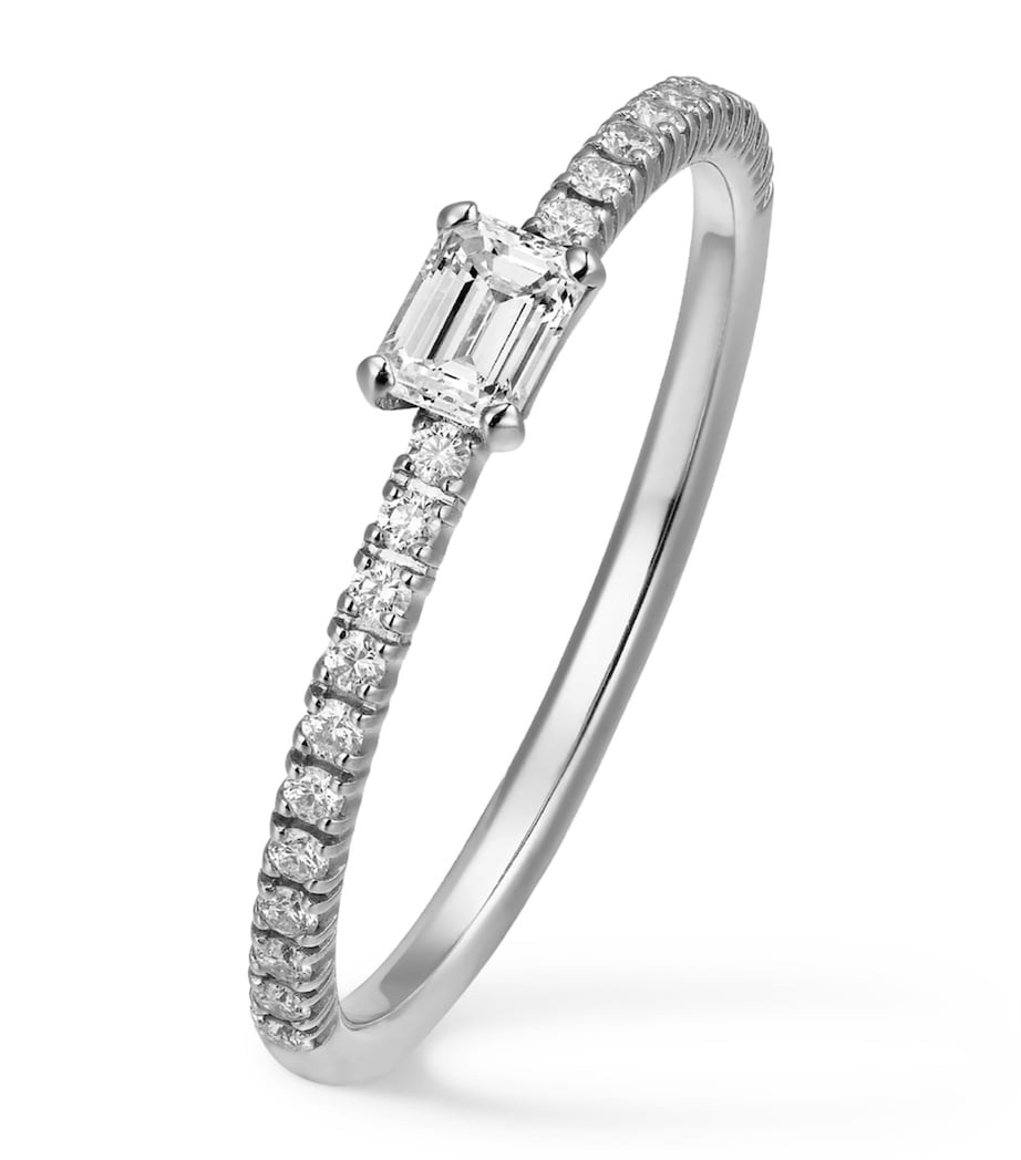 Cartier White Gold and Diamond Etincelle de Cartier Ring White Gold Image 1