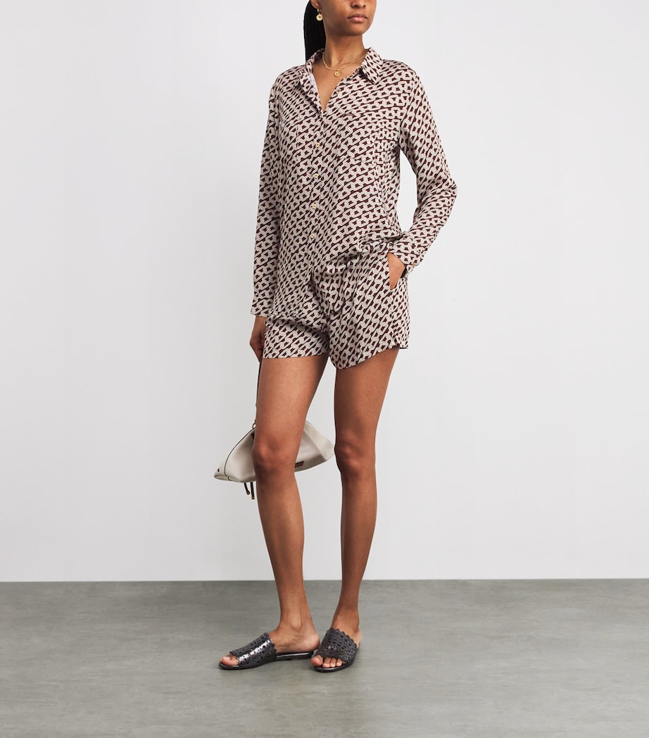 Chain Print Annie Shorts CHAIN1300 Image 2