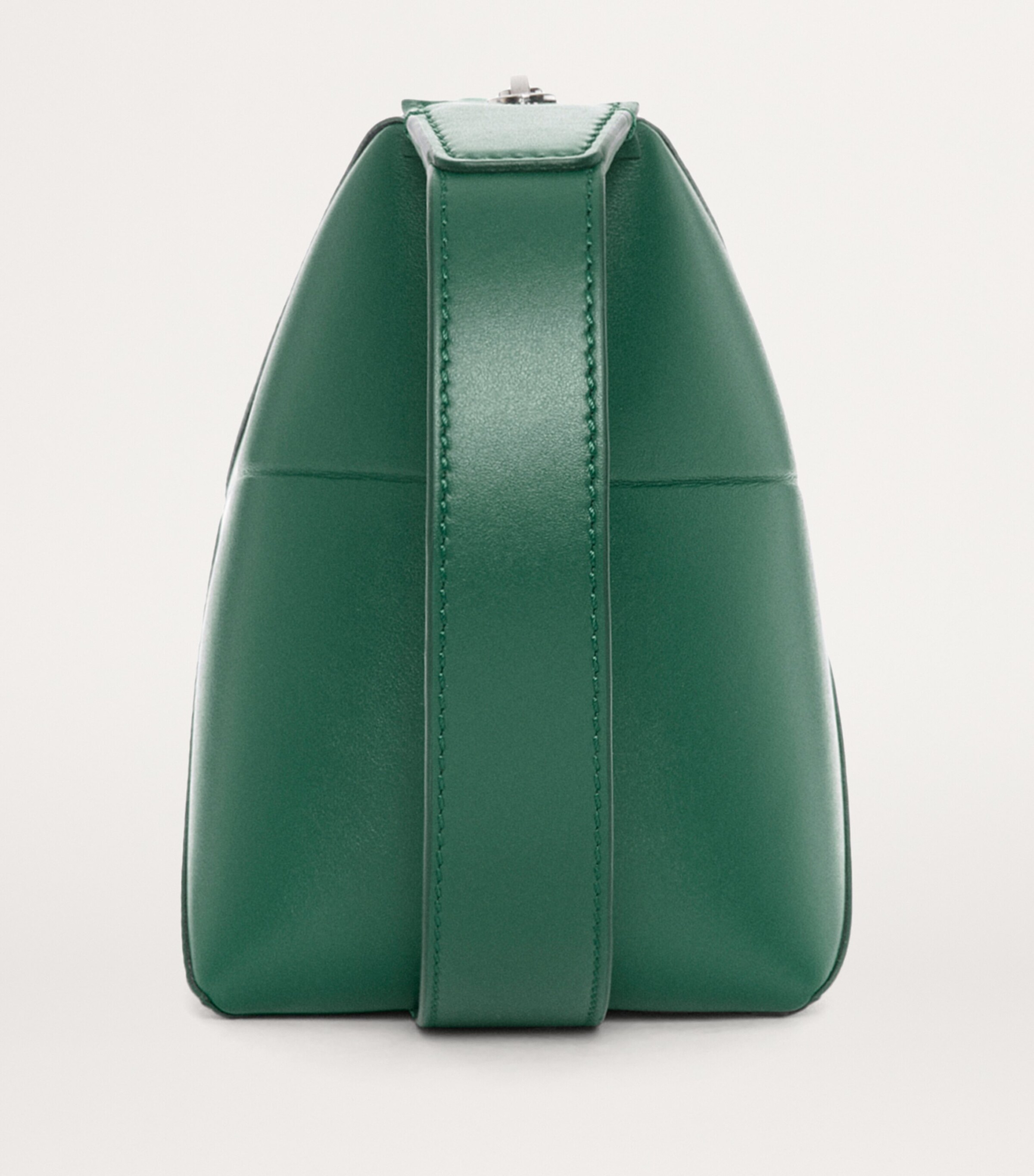 LOEWE Leather Puzzle Fold Wash Bag Evergreen Image 4