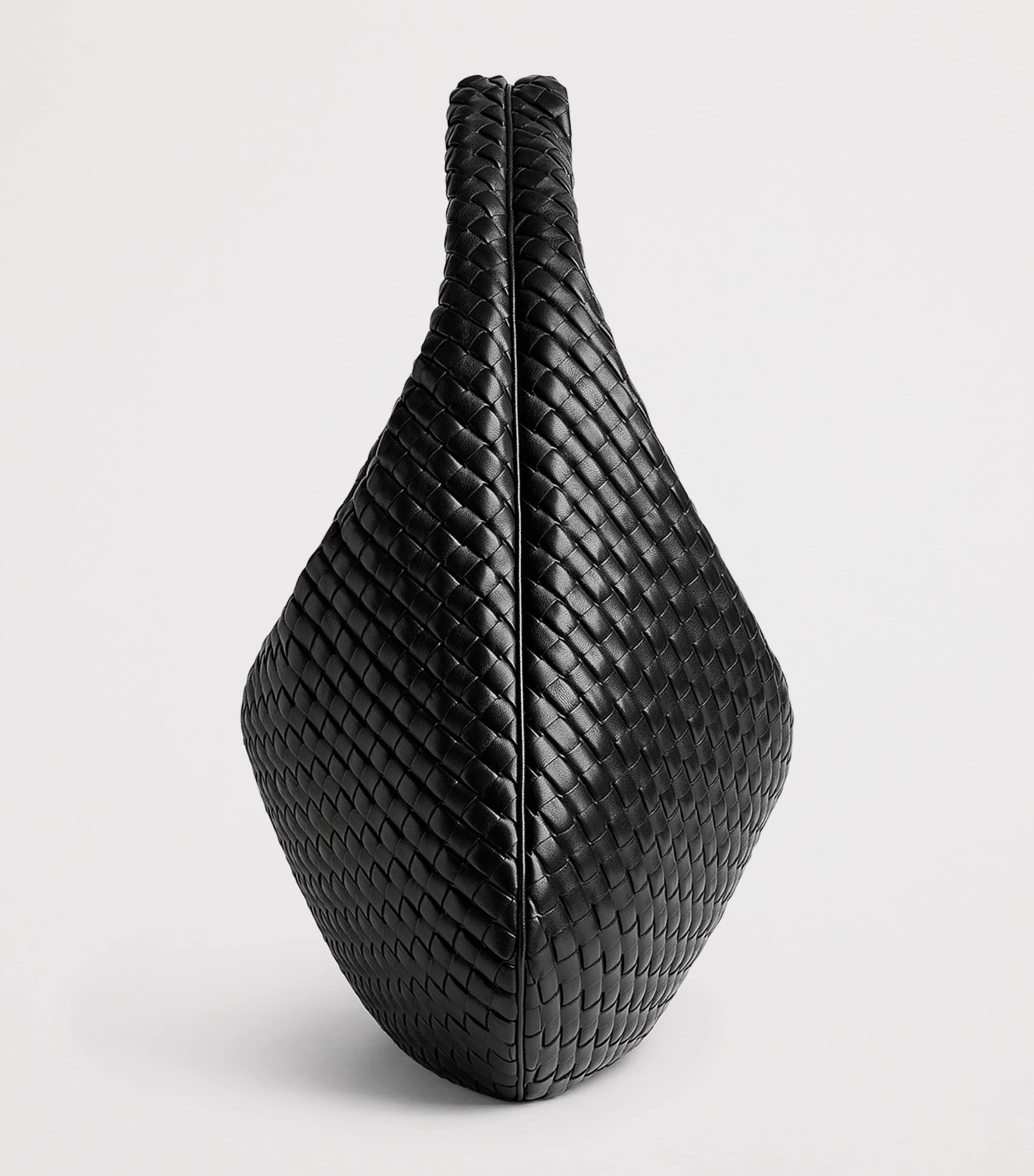 Maxi Leather Intrecciato Veneta Shoulder Bag 1019 Image 3