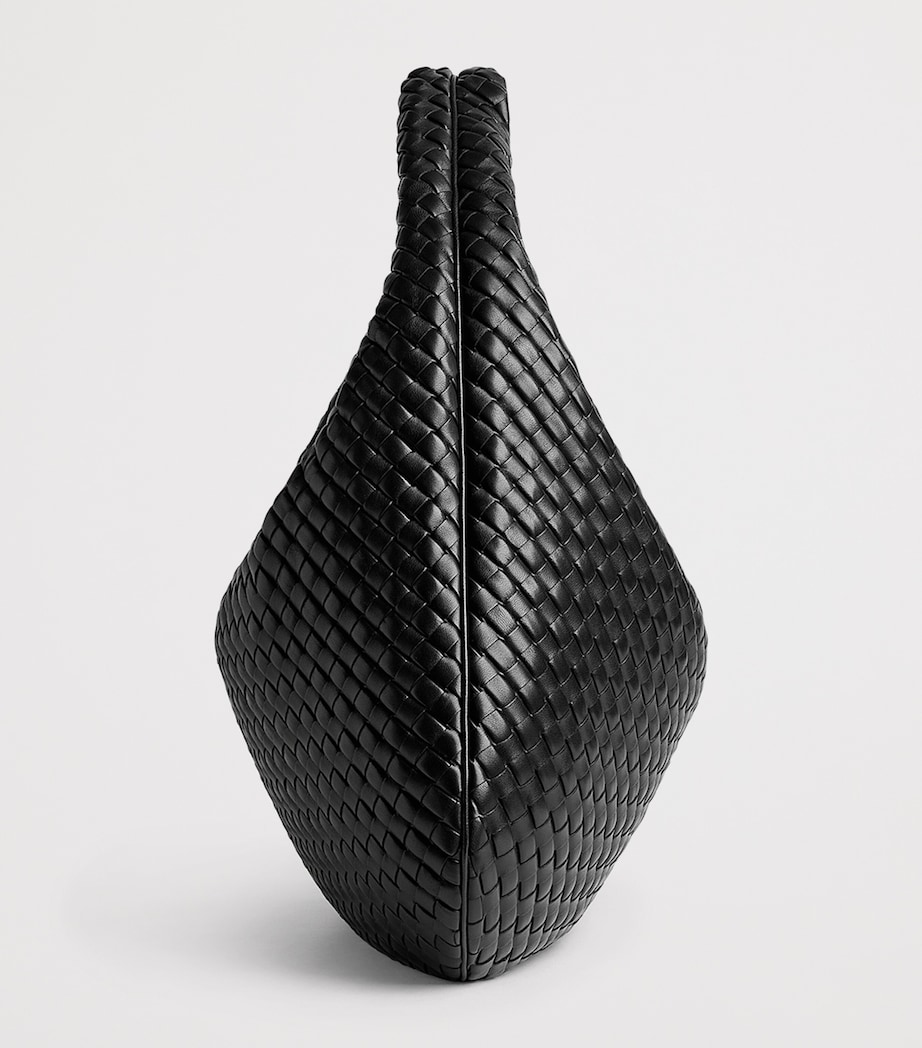 Maxi Leather Intrecciato Veneta Shoulder Bag 1019 Image 3