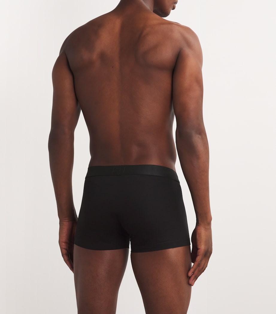 Stretch-Cotton Trunks (Pack of 3) BKAA BLACK Image 3