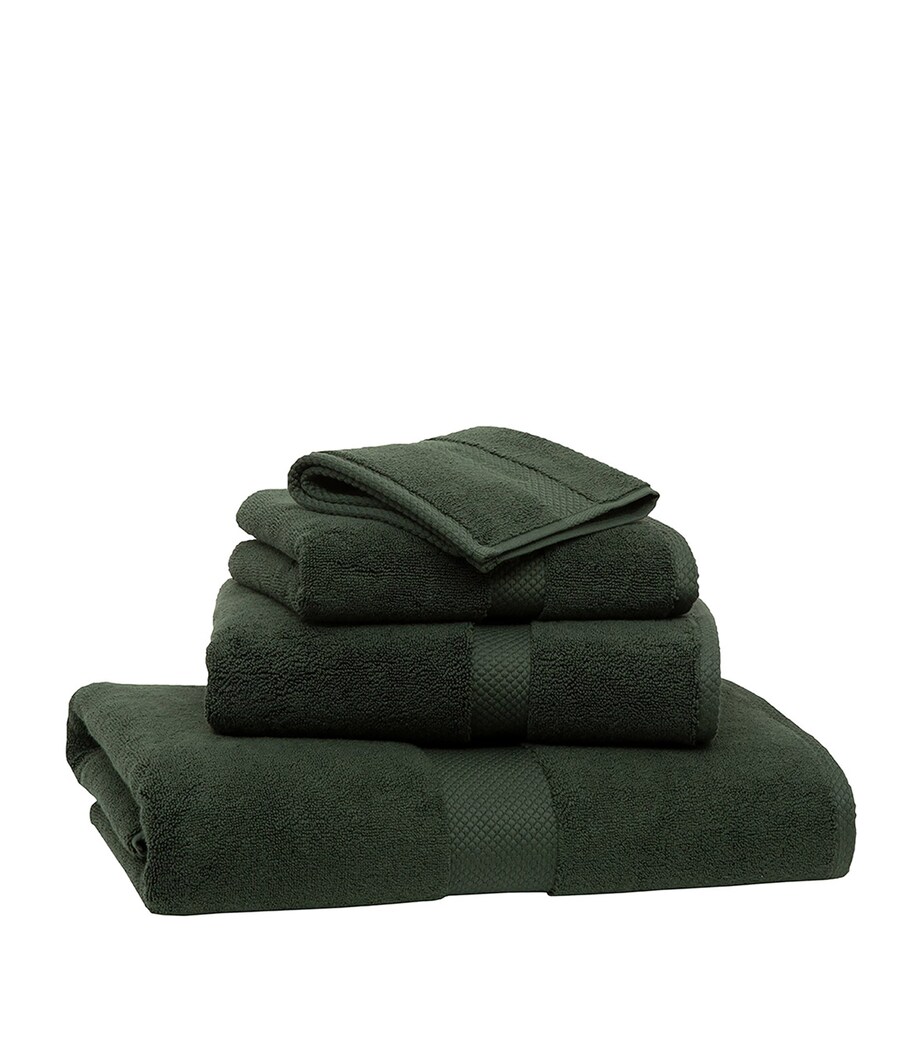 Ralph Lauren Home Avenue Bath Towel (75cm x 137cm) Pine Image 1
