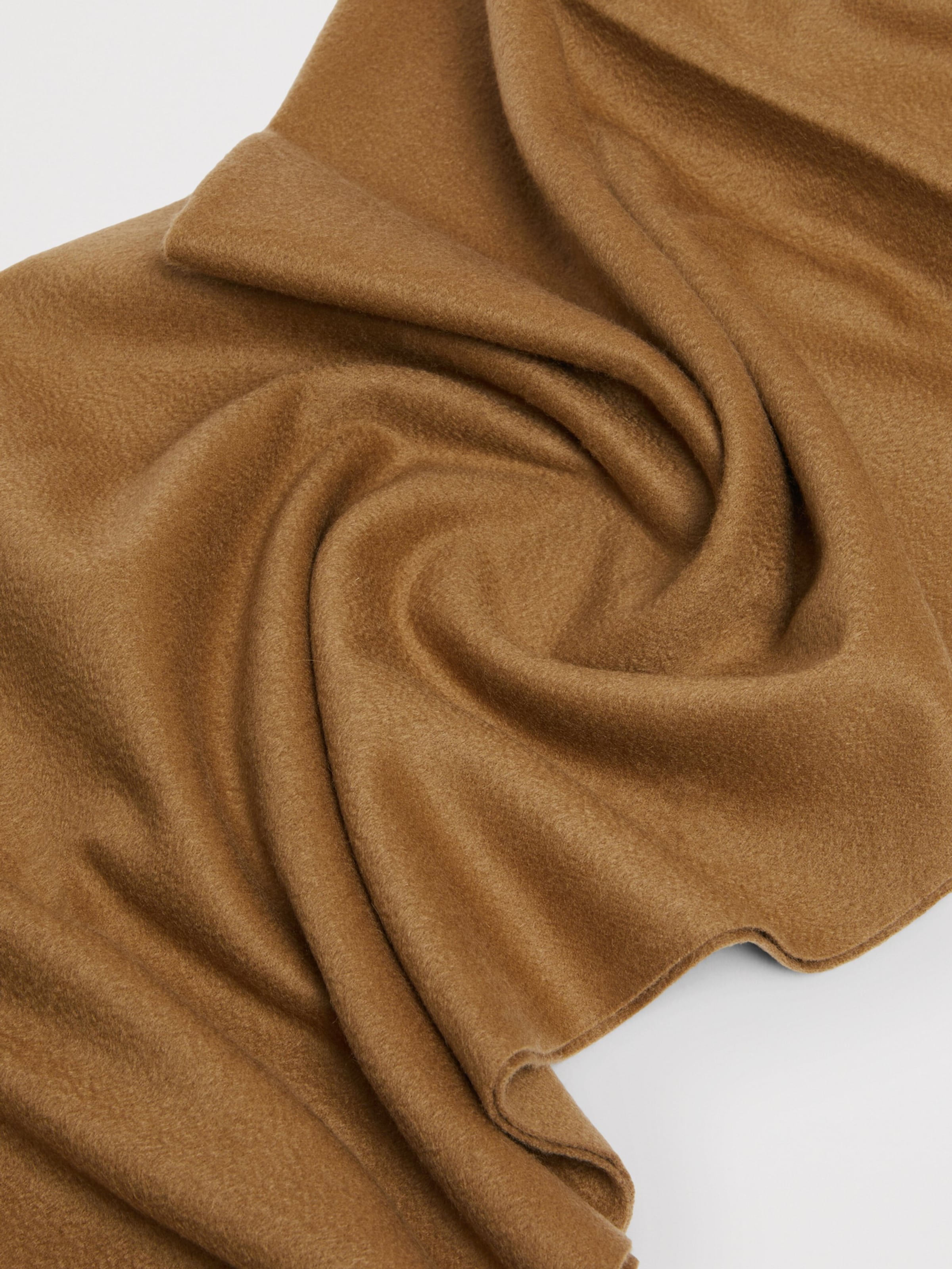 Max Mara Cashmere Square Scarf Camel Image 3