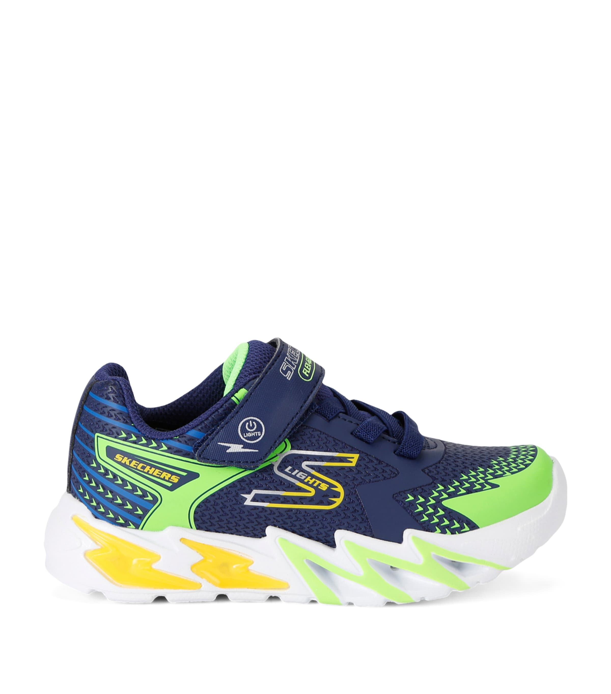 Skechers S Lights: Flex-Glow Bolt Trainers Blue Other Image 1