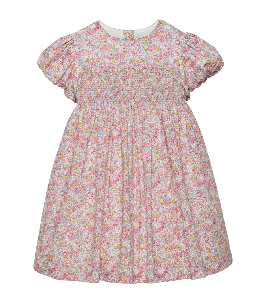 Liberty Print Claire Aude Dress (6-11 Years) PINK CLAIRE AUDE Image 1