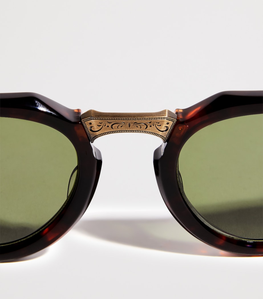 Matsuda M1037 Round Sunglasses Dark Tortoise G Image 5
