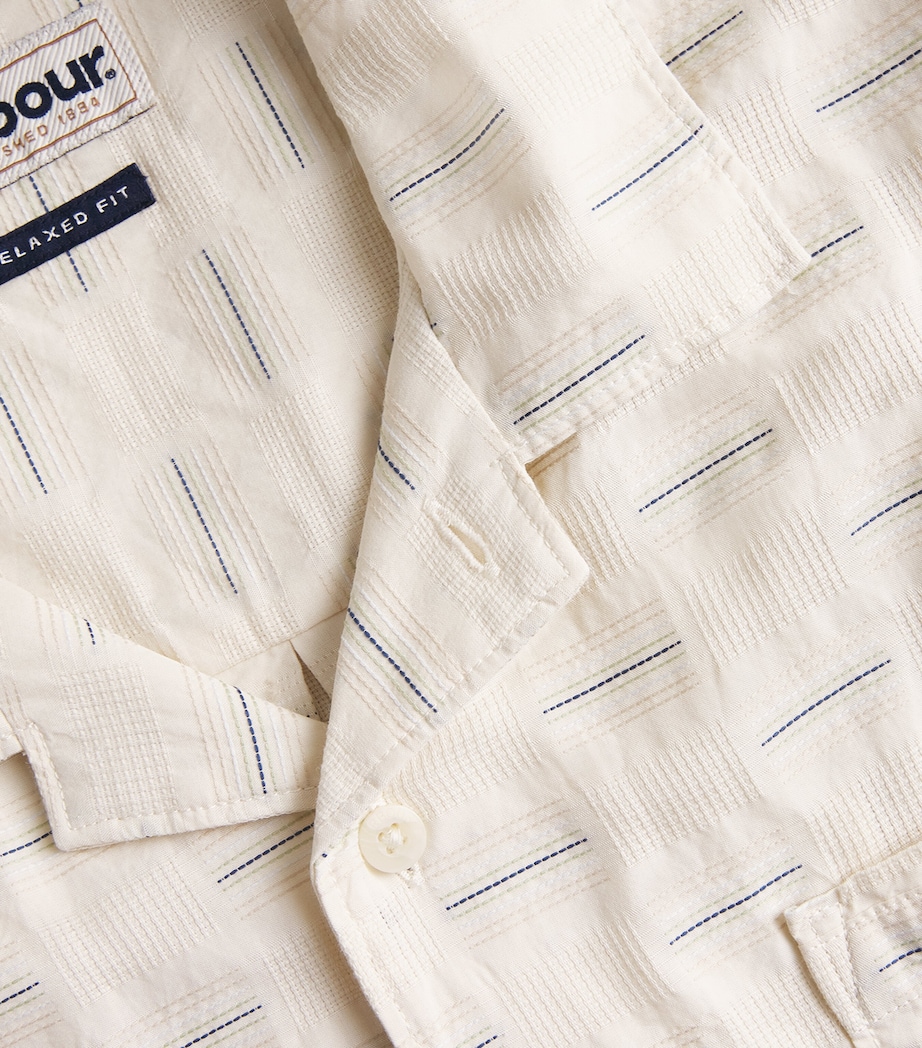 Cotton Saunton Shirt WHISPER WHITE Image 5