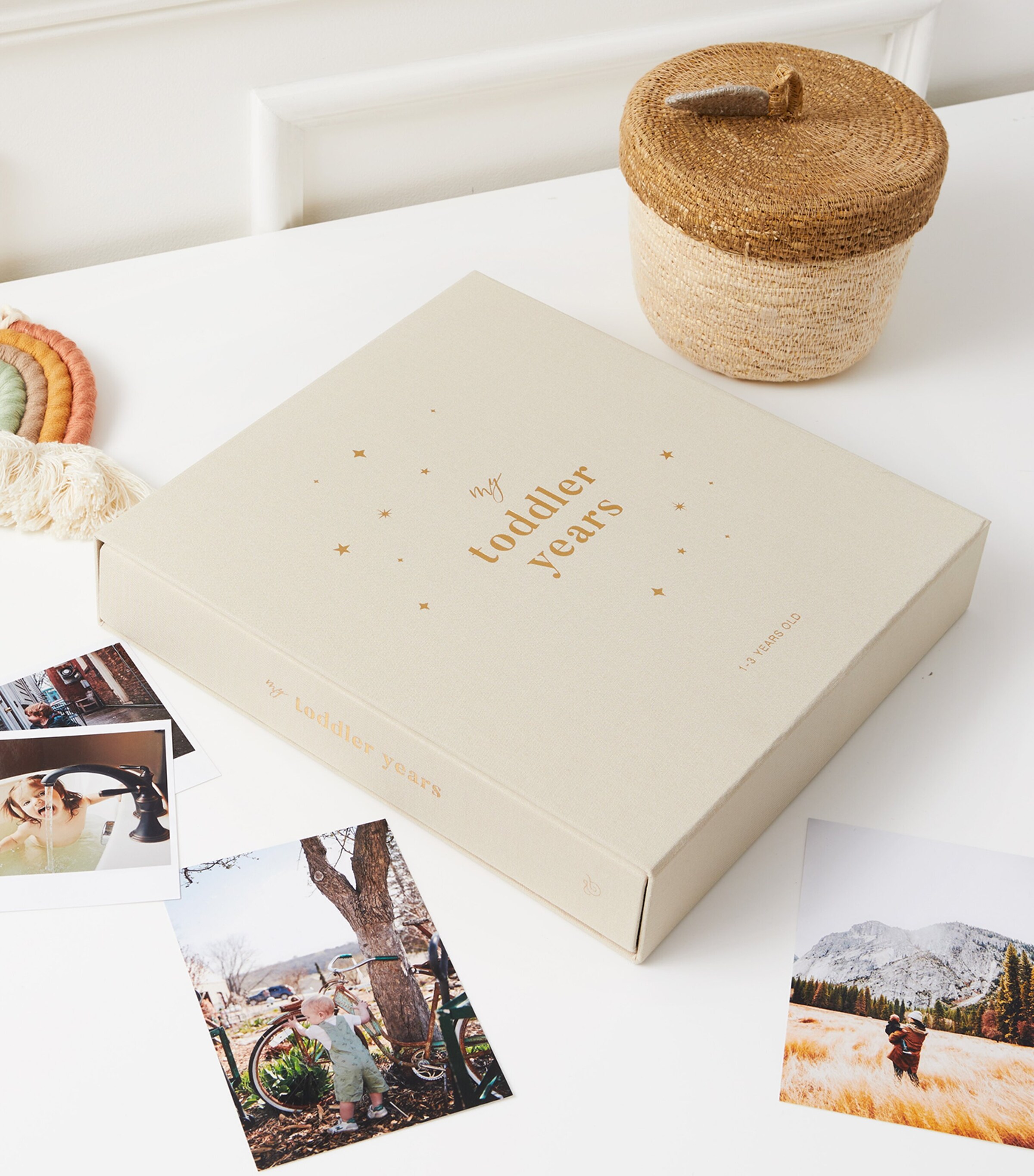 My Toddler Years Photo Album IVORY/BEIGE, GOLD Image 2