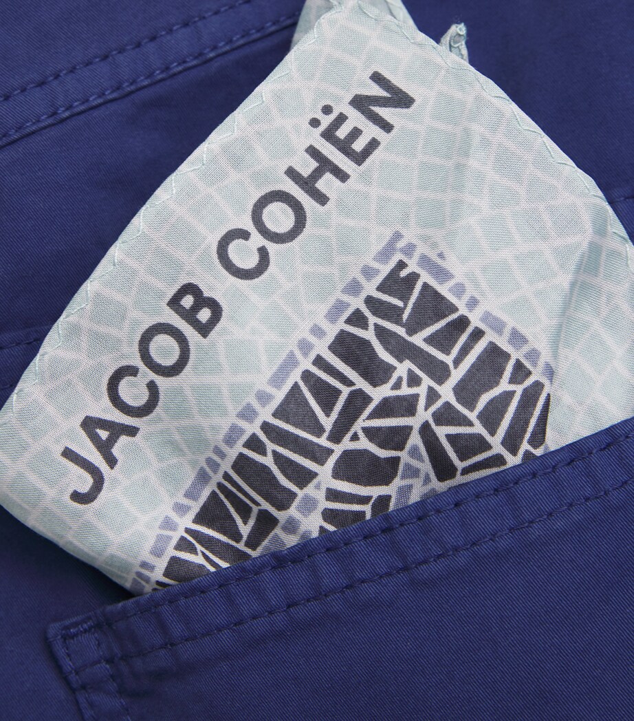 Stretch Cotton Nicolas Bermuda Shorts Y63 Image 5