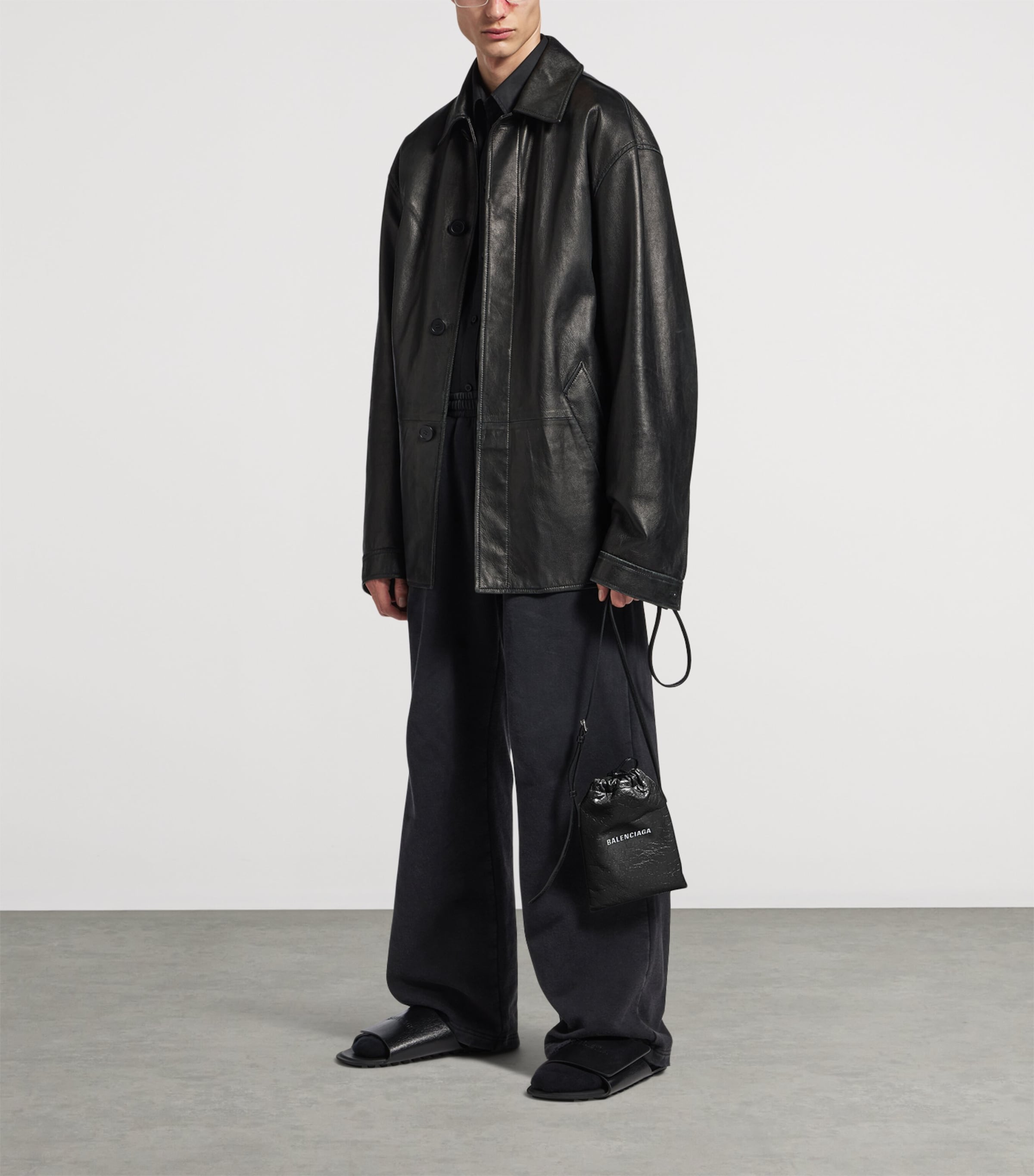 Leather Shopper Phone Holder 1090 Image 2