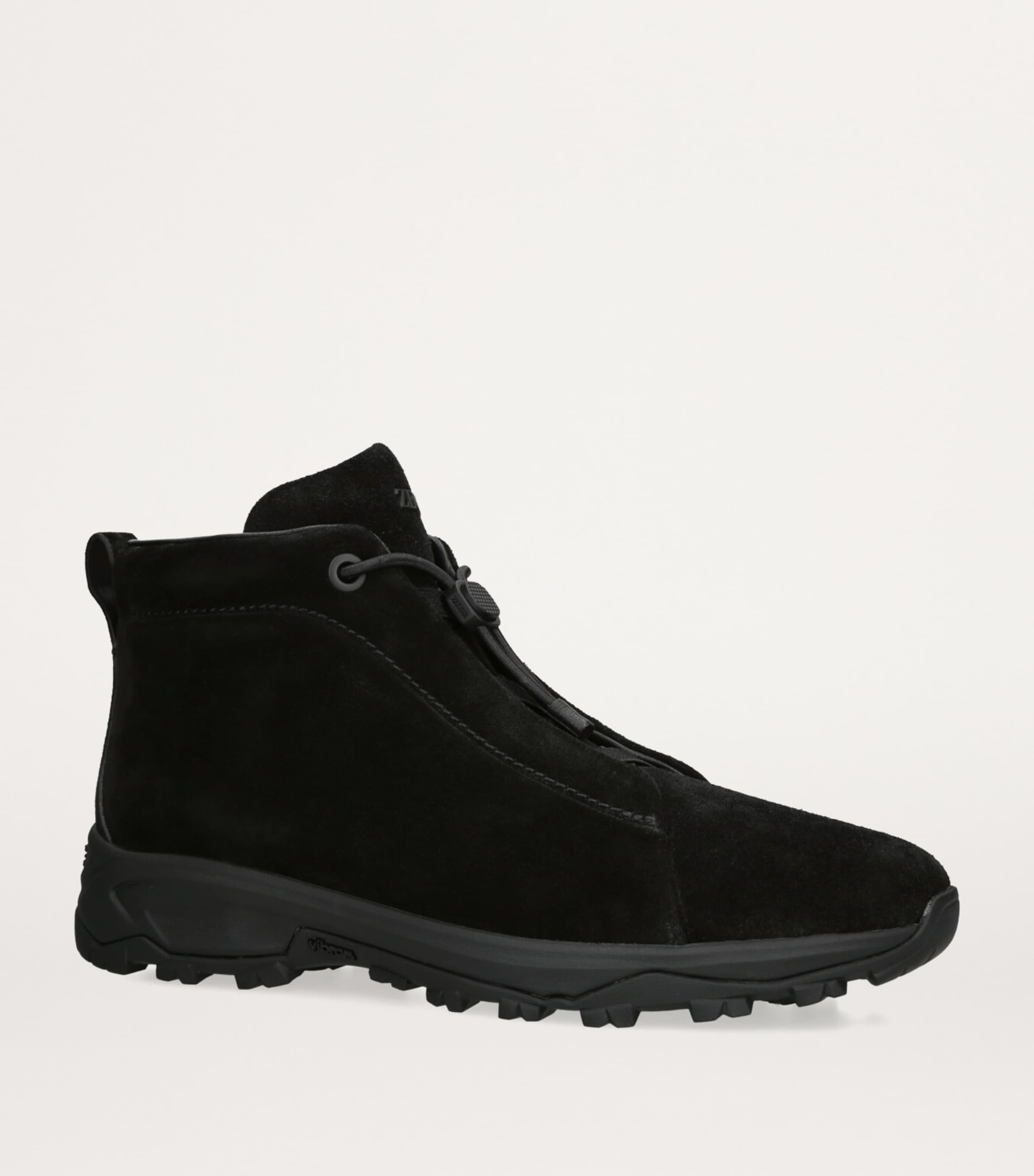 Suede Triple Stitch Vetta Sneakers BLACK Image 3