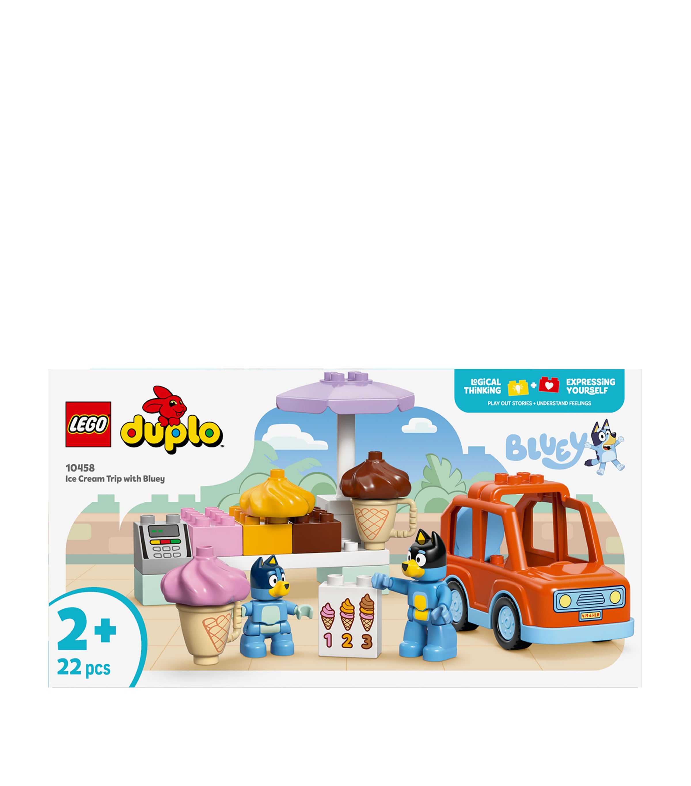 Lego LEGO Duplo Ice Cream Trip with Bluey 10458 | Toys | Building & Construction Toys | Educational Toys | Designers | Lego Lego LEGO Duplo Ice Cream Trip with Bluey 10458 | Toys | Building & Construction Toys | Educational Toys | Designers | Lego