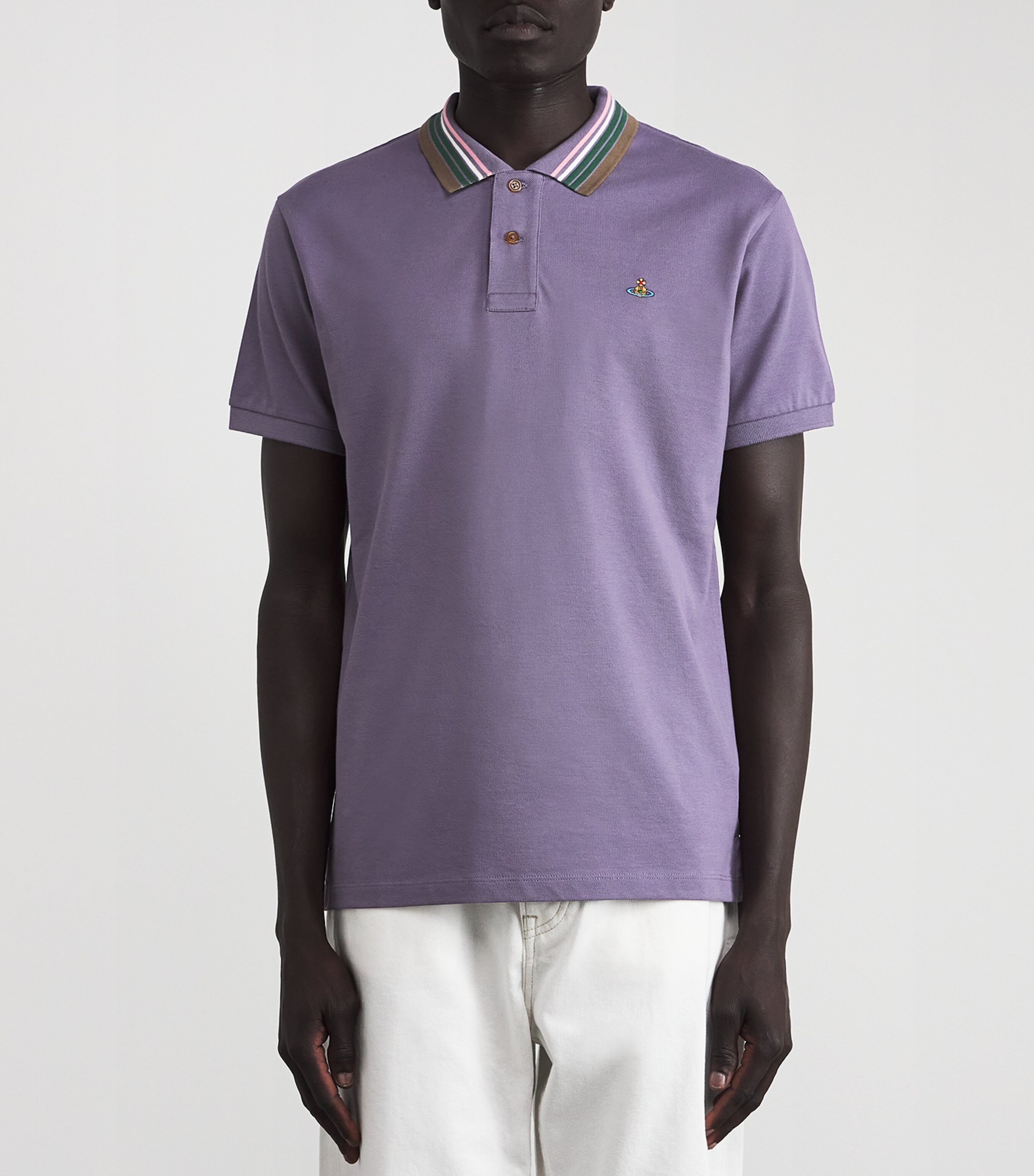 Cotton Orb Polo Shirt K405 CADET Image 3