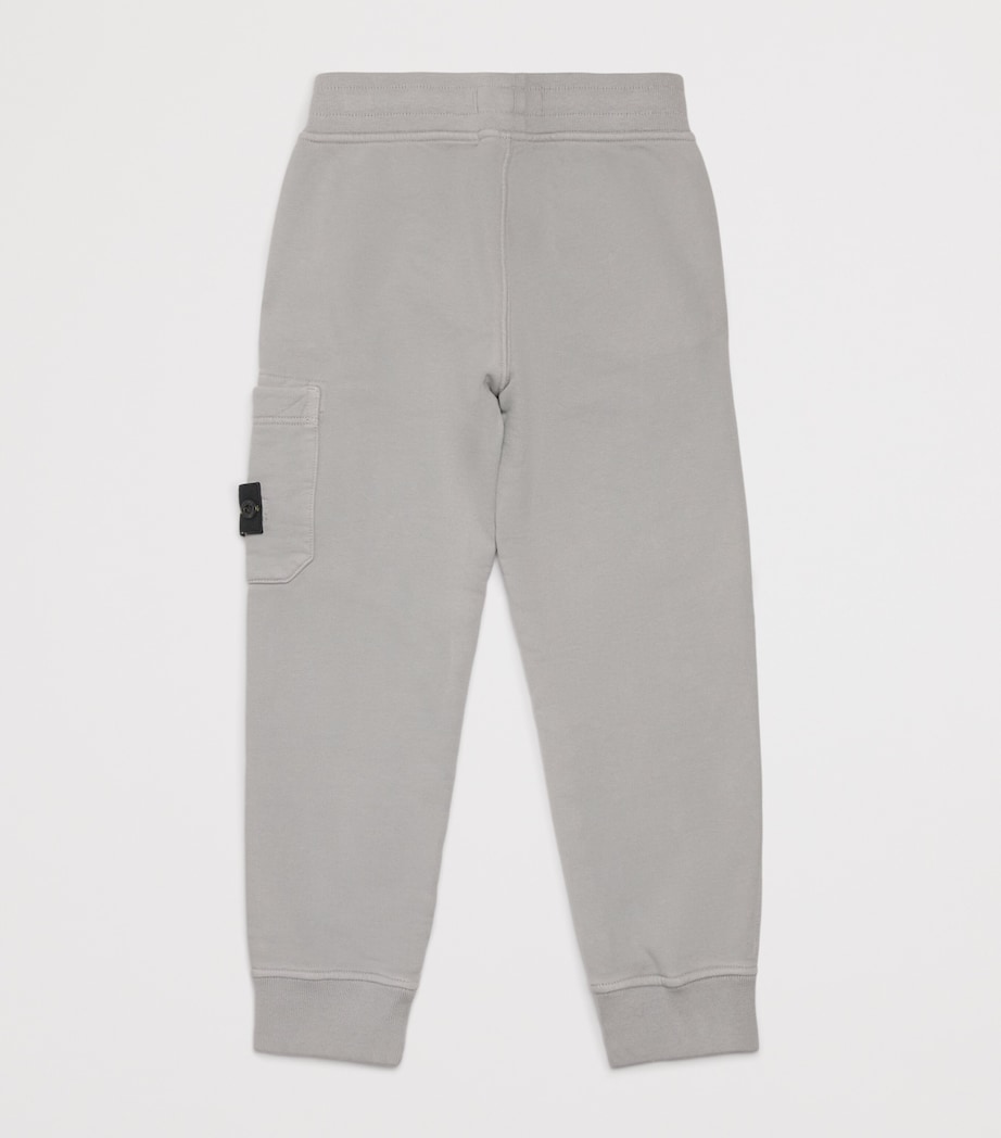 Cotton Badge Sweatpants (4-14 Years) V0064DUST Image 2
