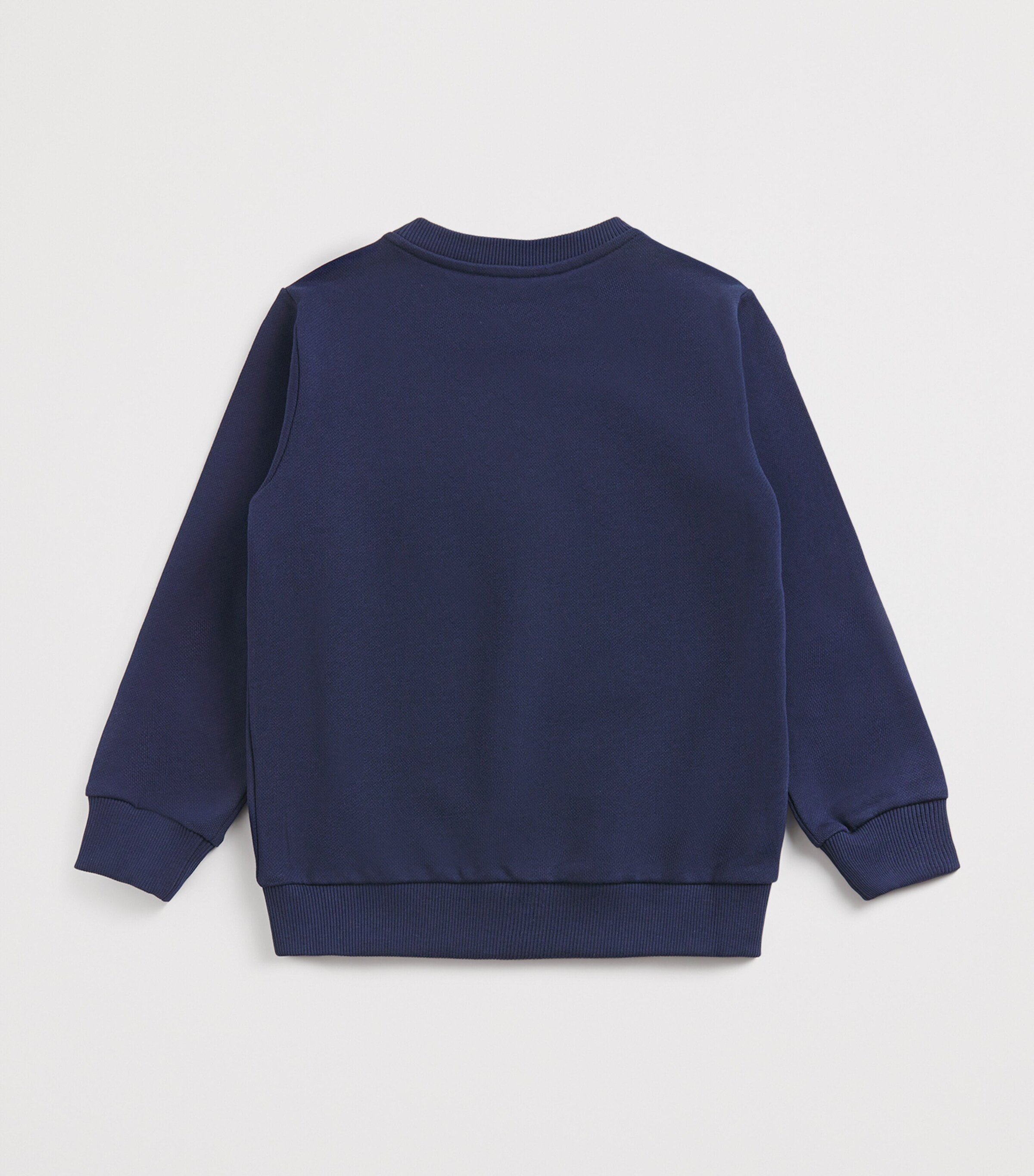 Logo Sweatshirt (4-14 Years) 617BC BLUE/WHITE Image 2